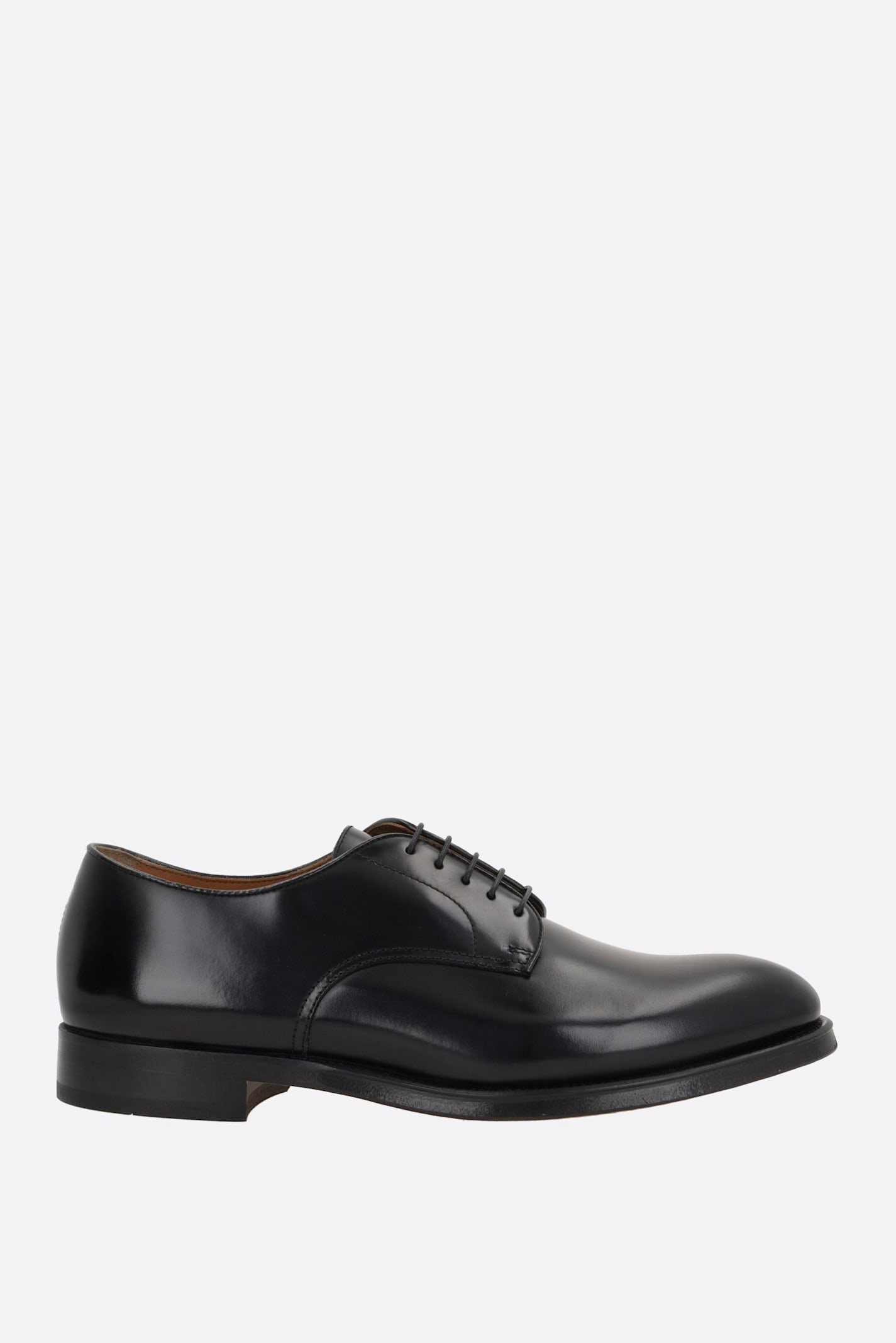 Brushed Leather Derby Shoes