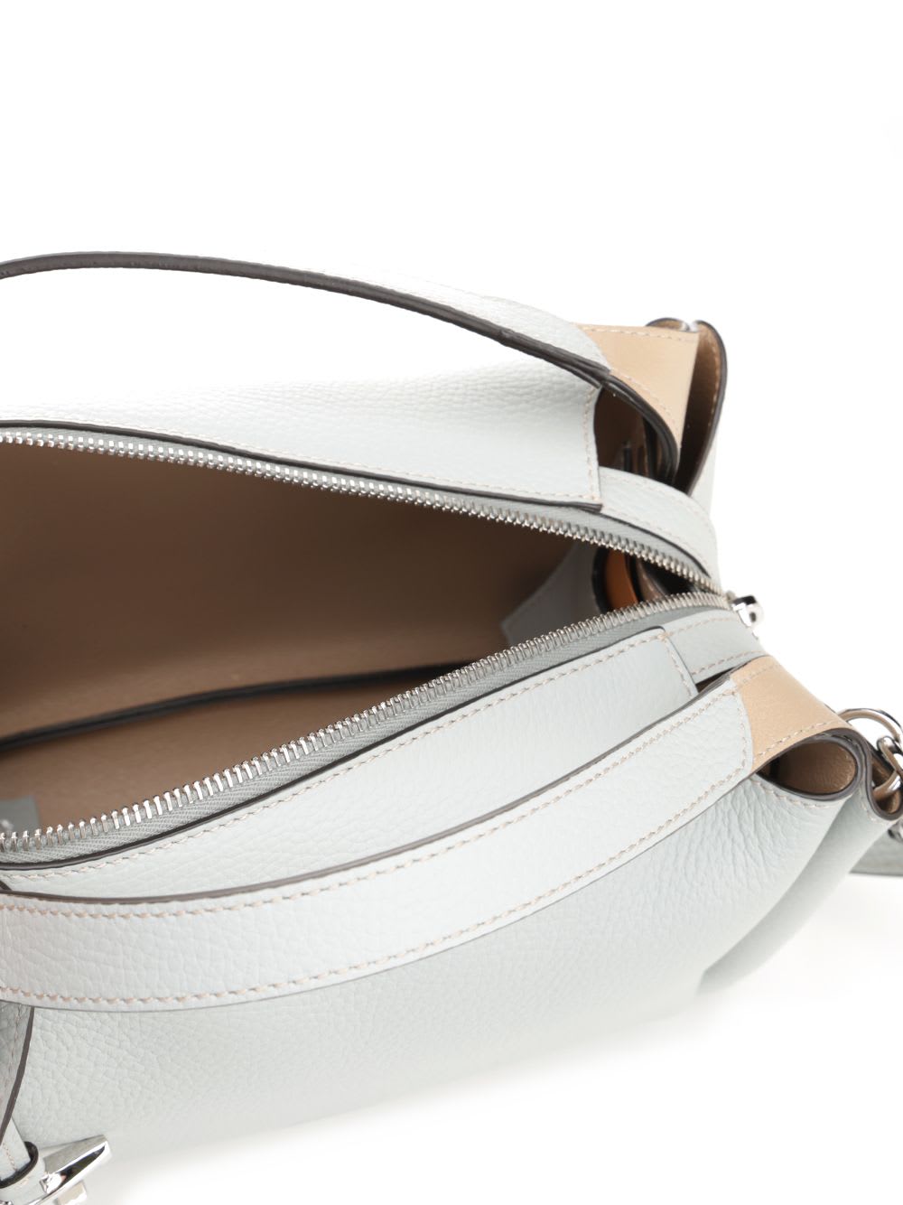 Tod's Mini Trunk Bag In Grey