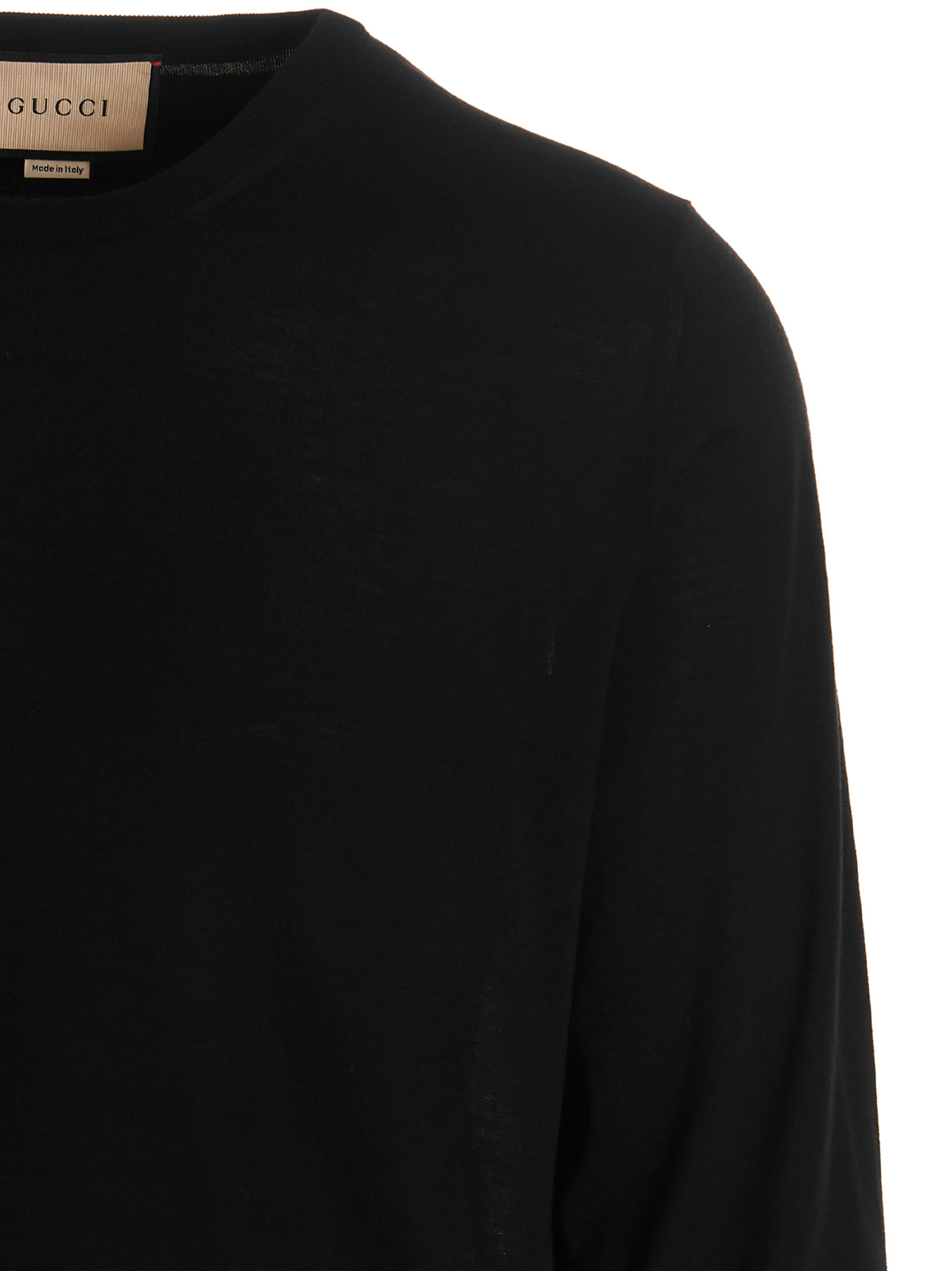 Shop Gucci Horsebit Sweater In Black