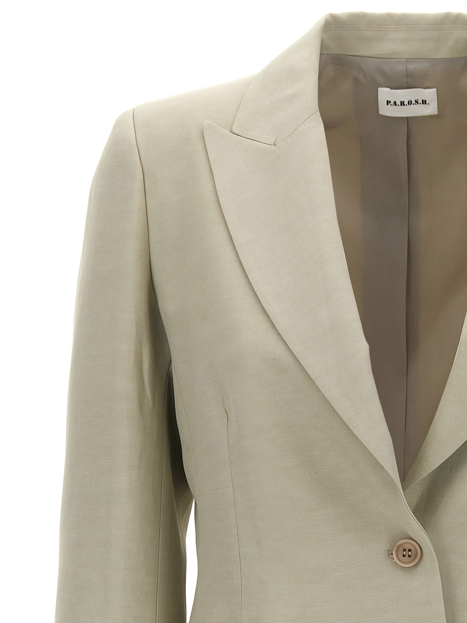 P.a.r.o.s.h Single-breasted Blazer Blazer And Suits In Grigio