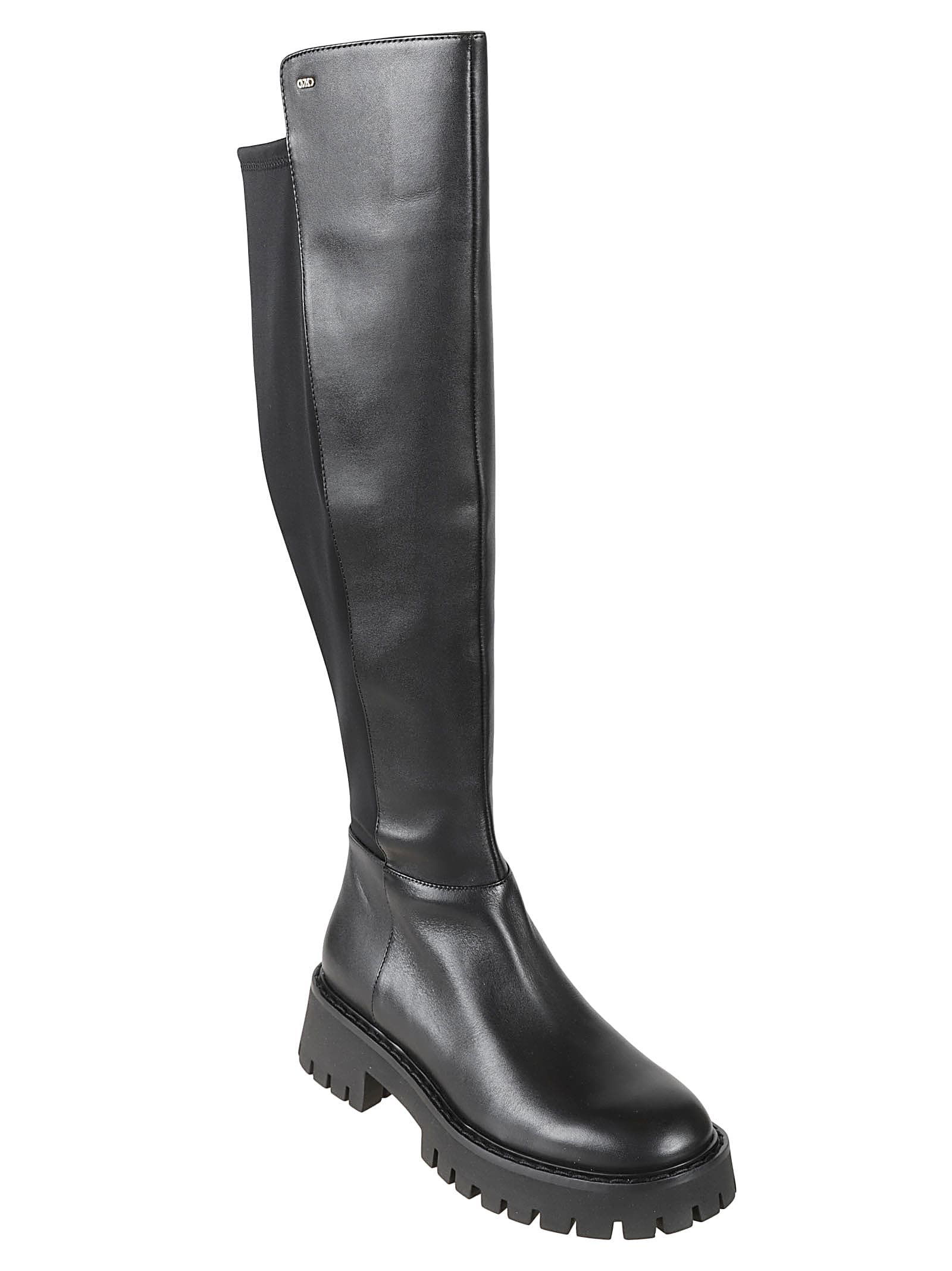 Shop Michael Kors Asher Boots In Black