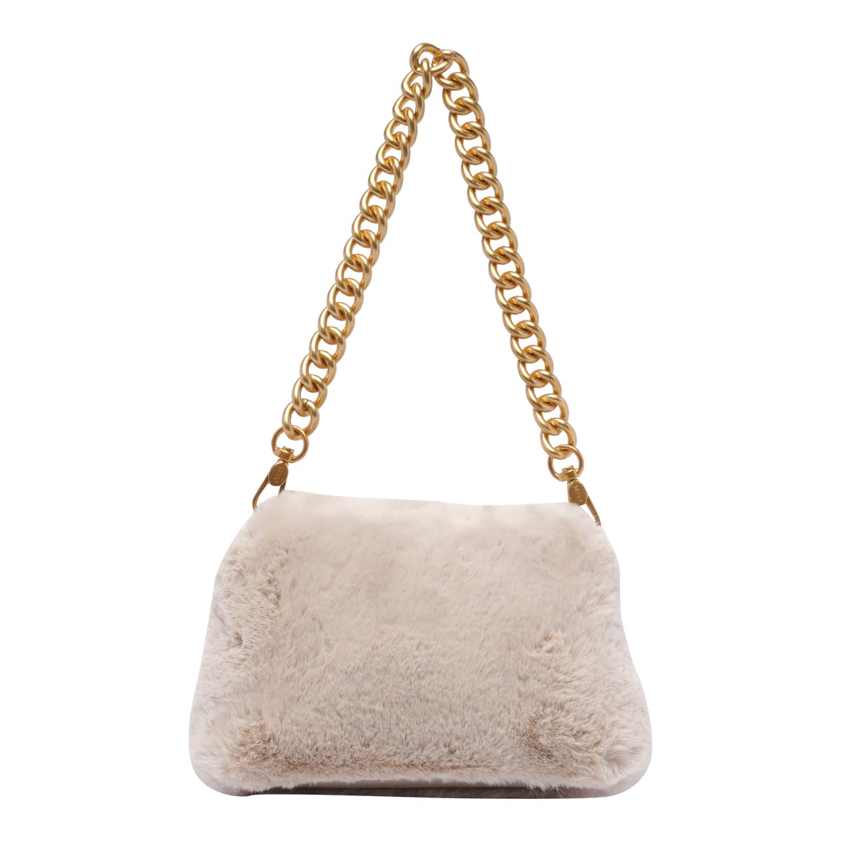 Shop Liu •jo Logo Crossbody Bag In Beige