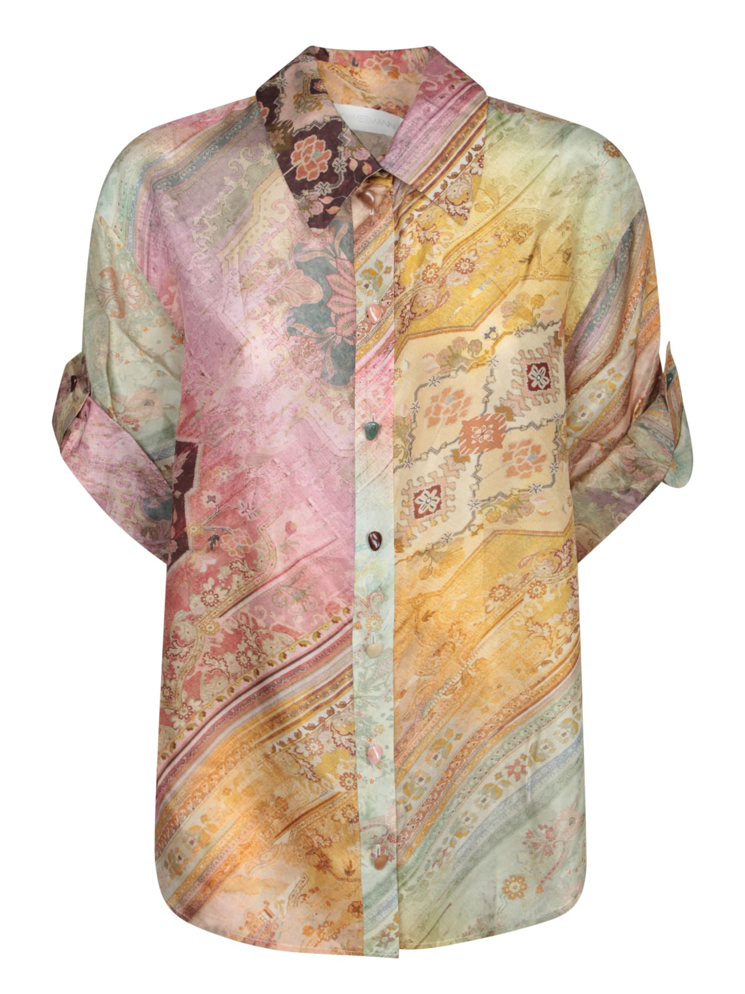 Zimmermann Tallow Multicolor Shirt