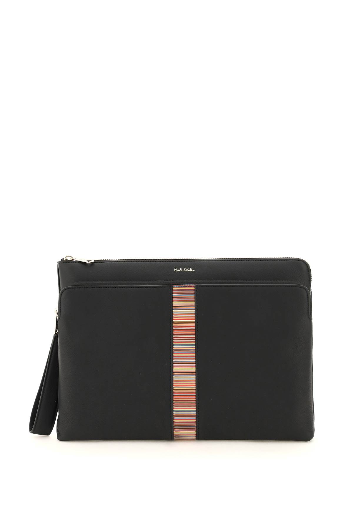 Paul Smith Leather Document Case In Black (black)