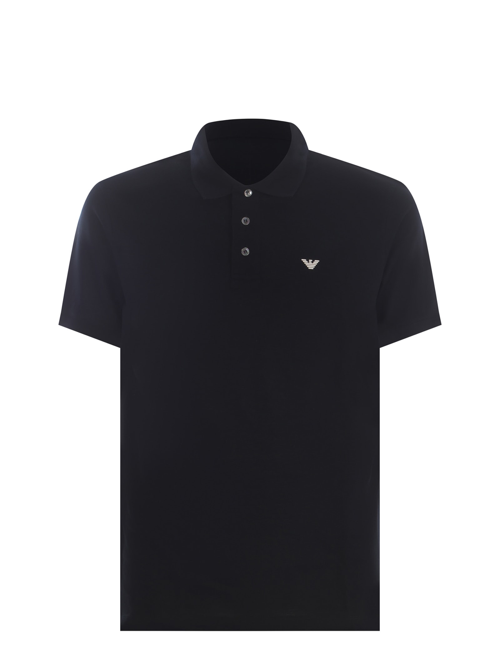 Emporio Armani Sweater In Blue