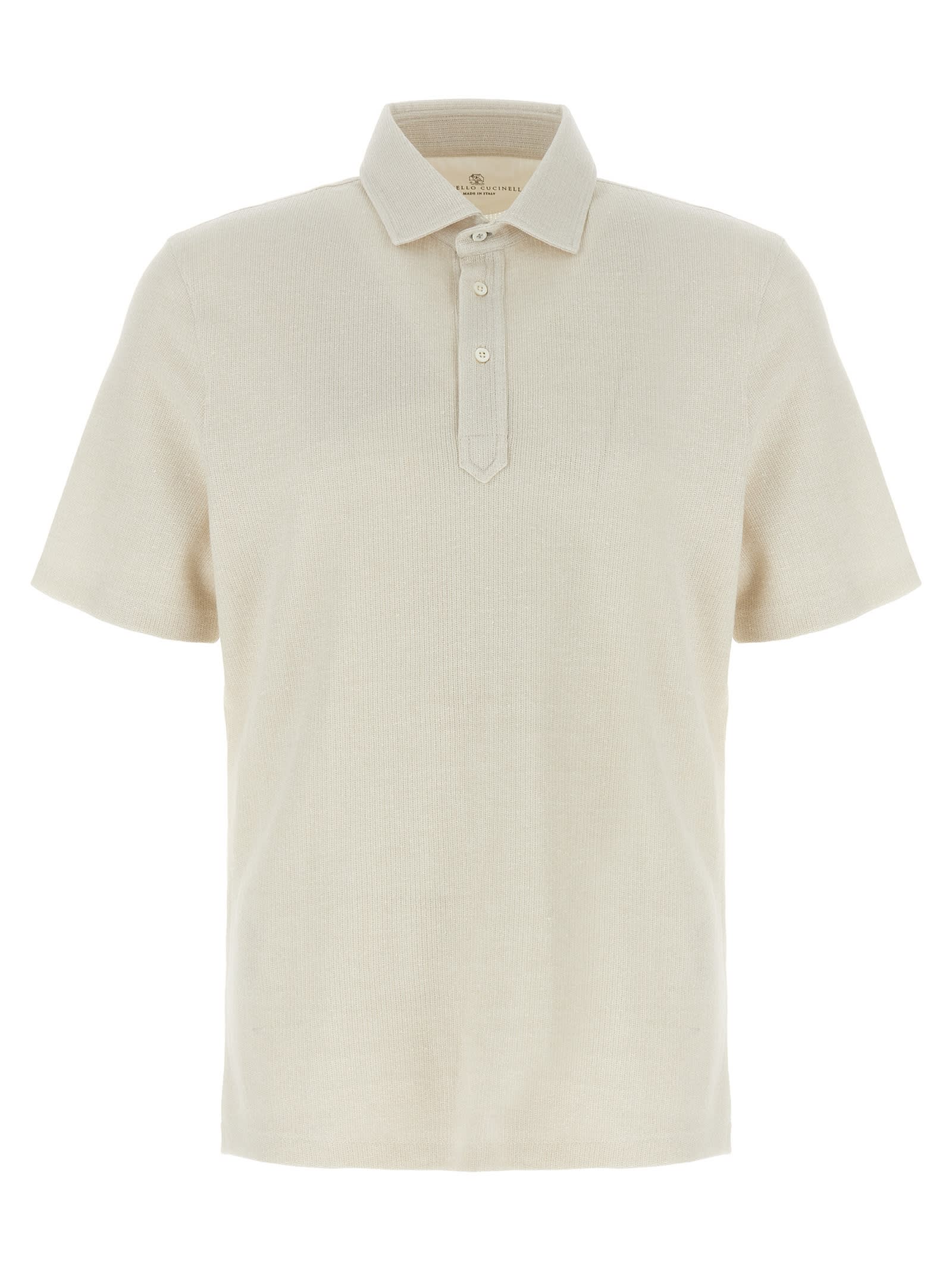 Linen Cotton Polo Shirt