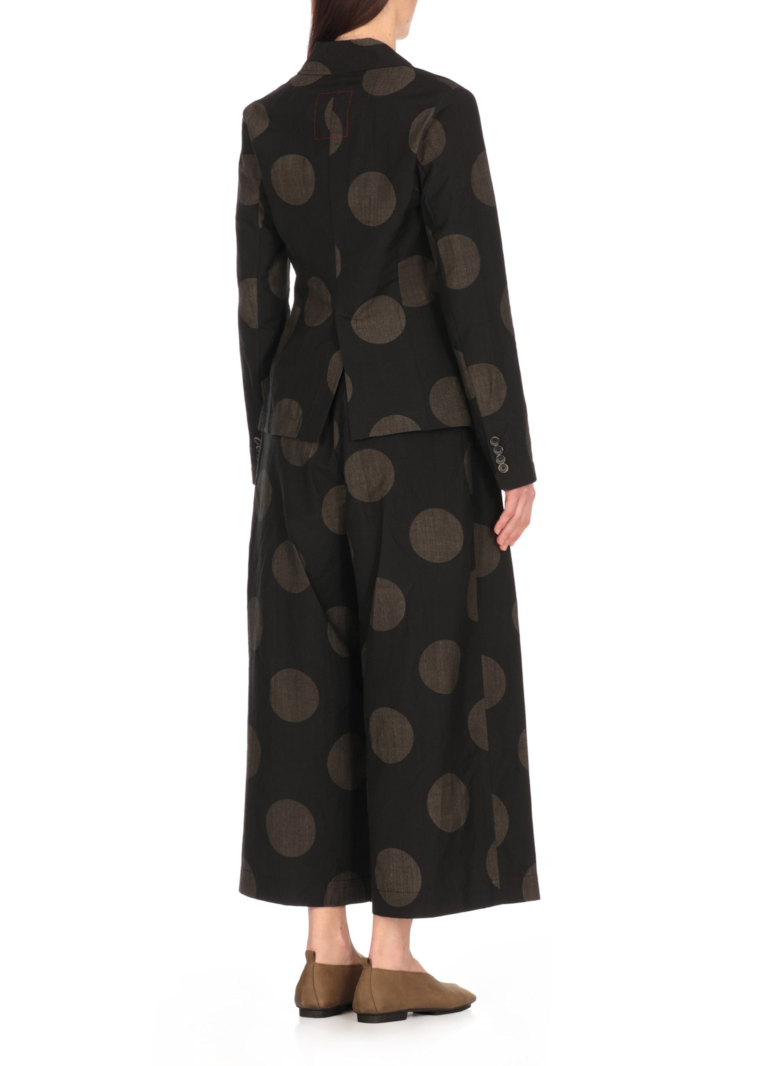 Uma Wang Kenzie Blazer In Black/neutrals