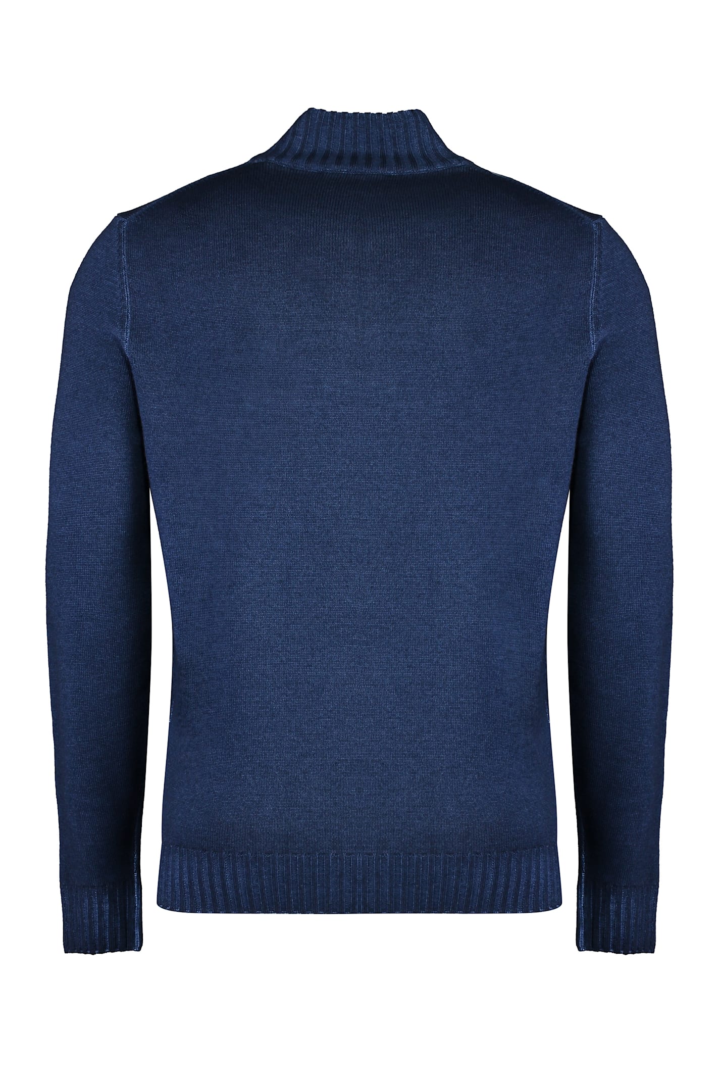 Moorer Terni Virgin Wool Sweater In Blue