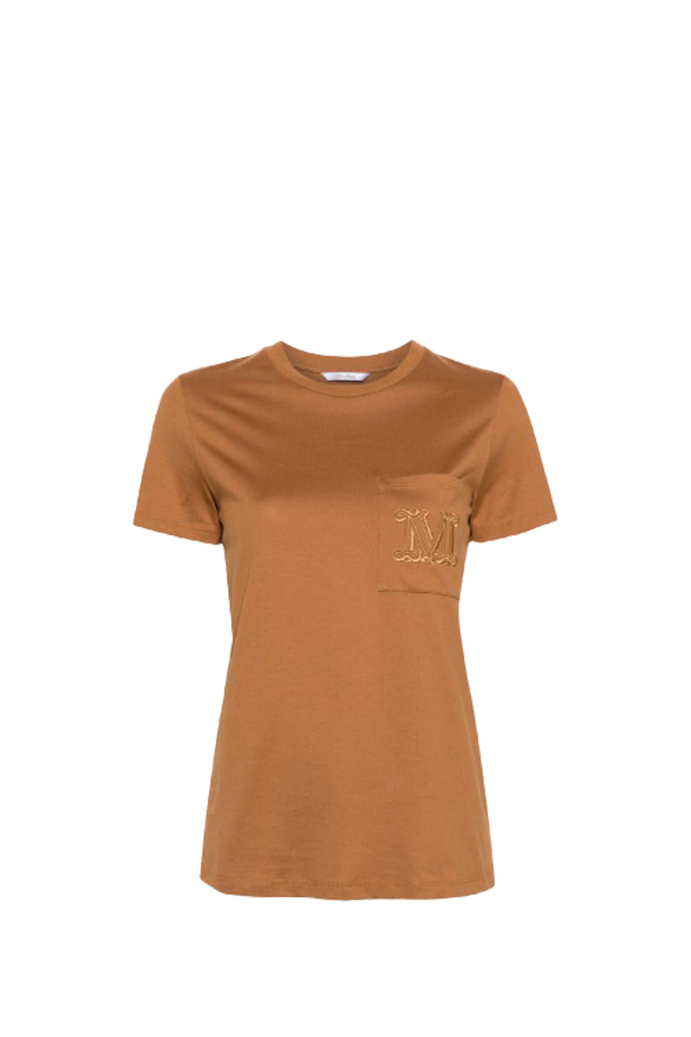 Shop Max Mara Papaia1 T-shirt In Brown