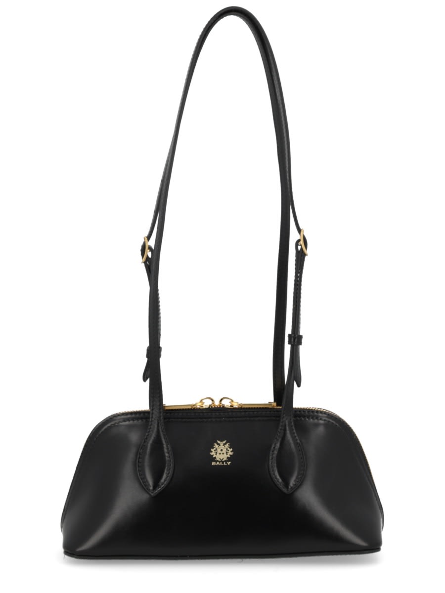 Bally Black Calf Handbag In Black