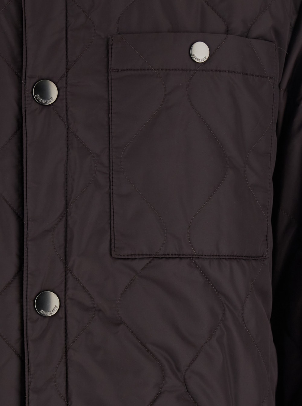 Burberry Insulated Jackets With Front Pockets And Long Sleeves In Brown
