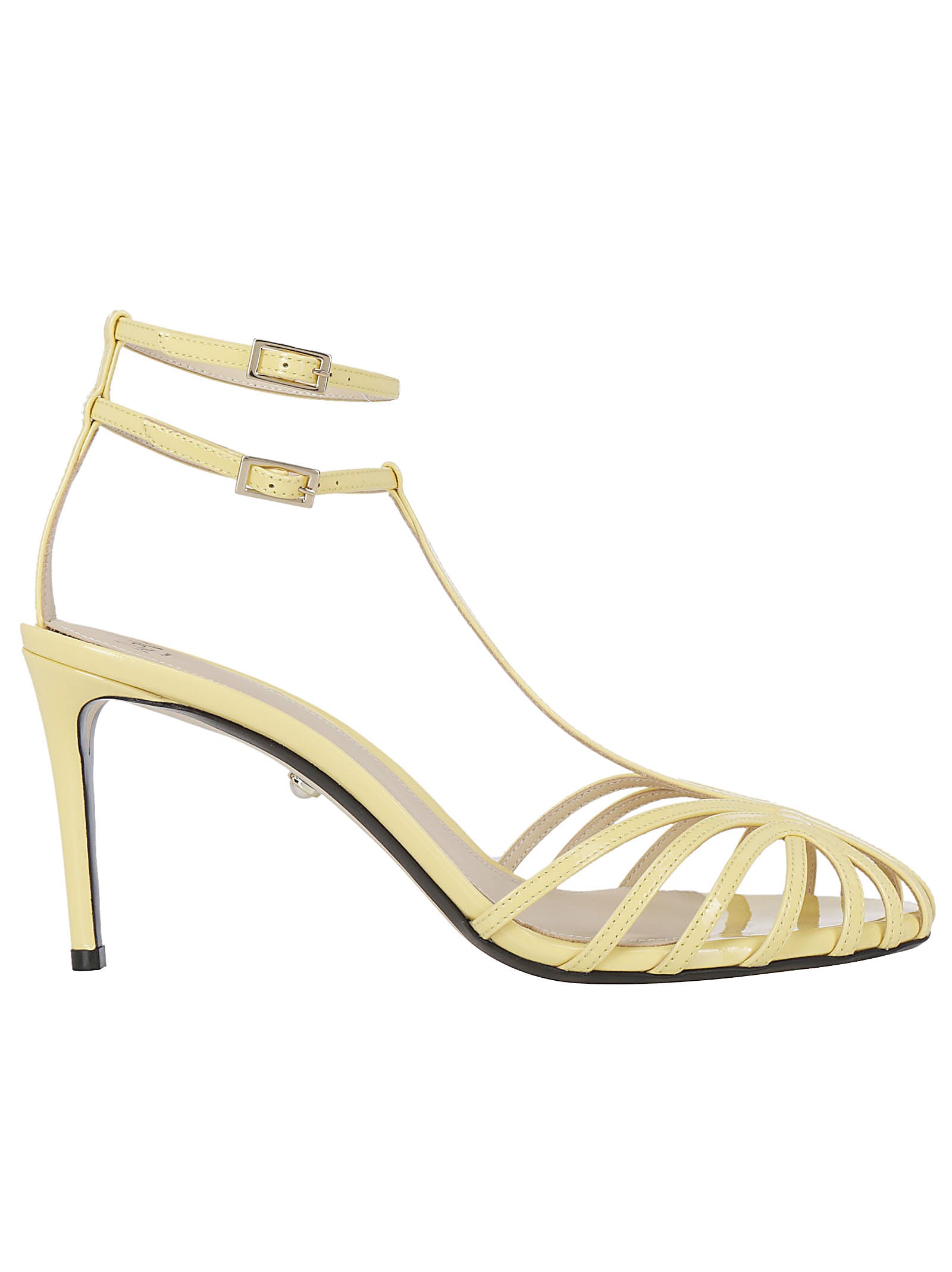 Alevì Anna Sandals In Yellow
