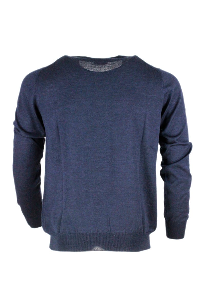 Shop Barba Napoli Sweater In Blue