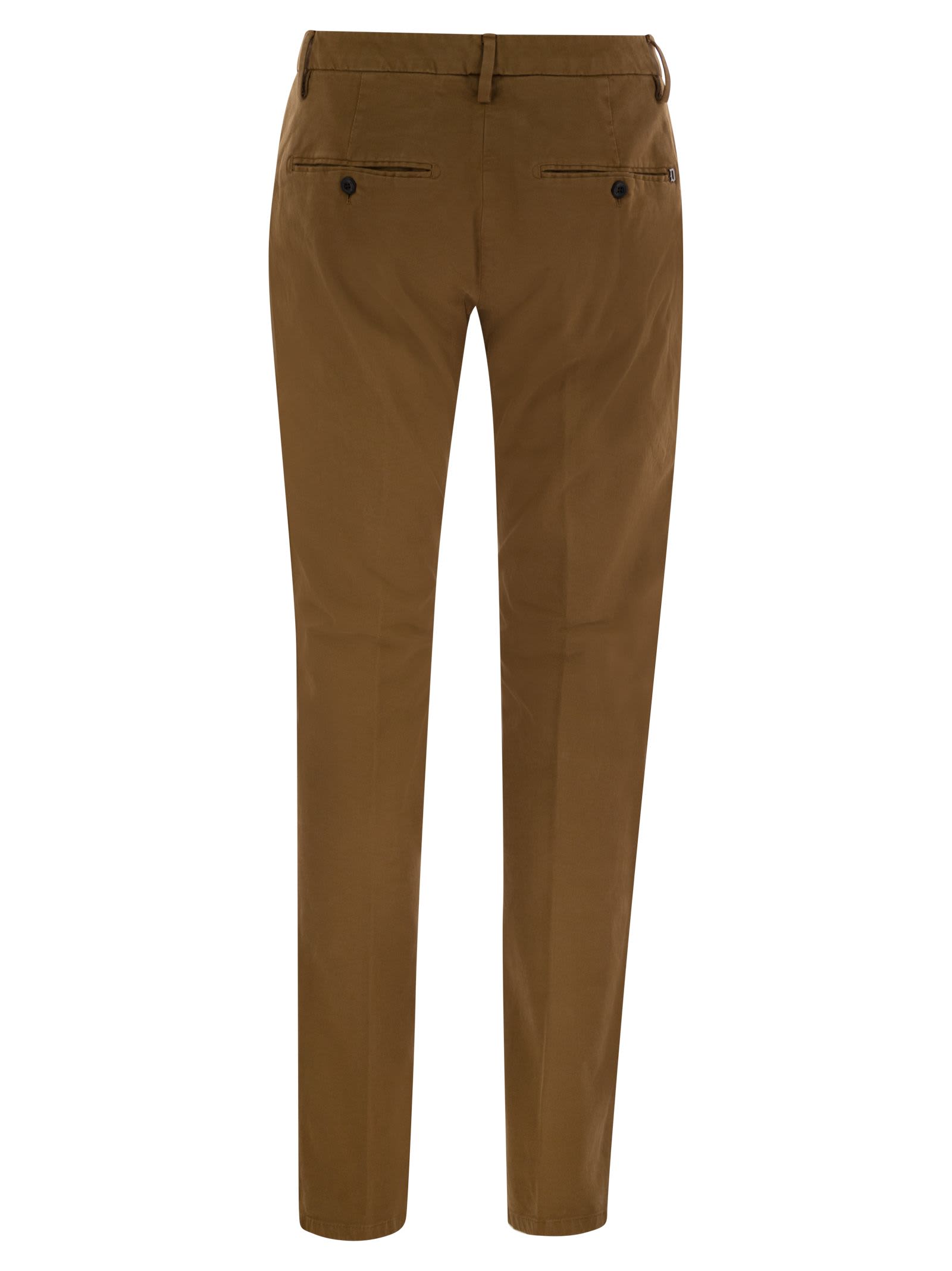 Dondup Men's Spiritissimo - Regular Chino Trousers In Cannamon