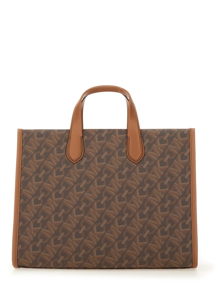 Shop Michael Kors Tote Bag In Brown