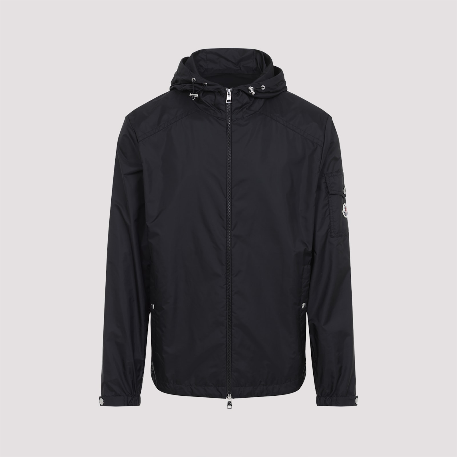 Moncler Etiache Jacket With Hood And Pockets In Black