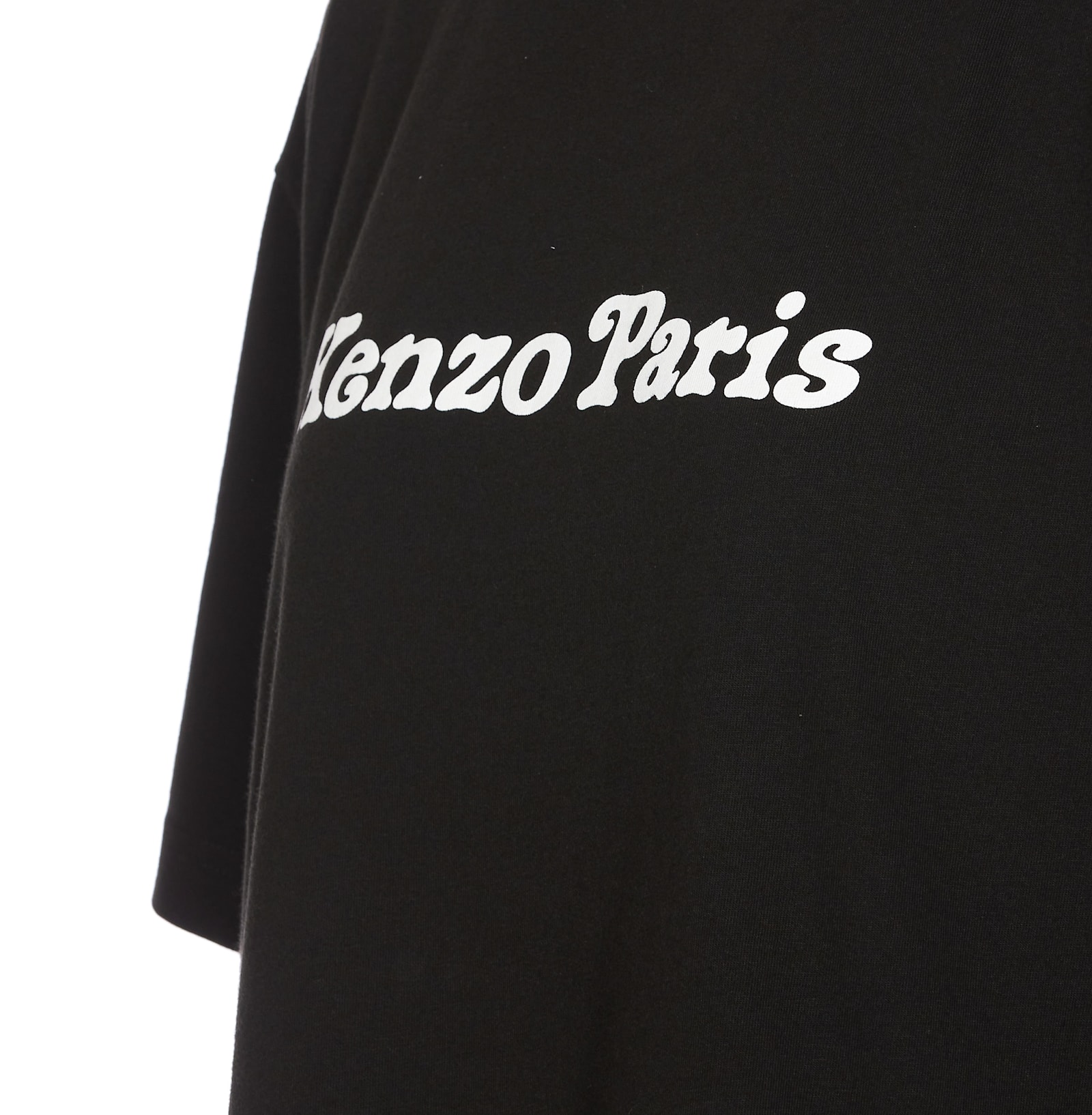 Kenzo Black Verdy T-shirt In Black
