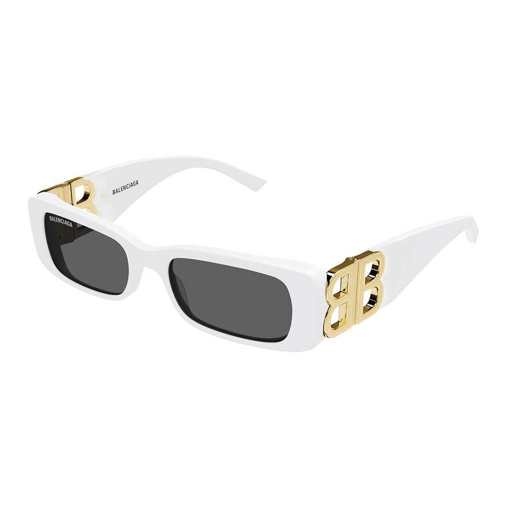 Balenciaga Sunglasses In Bianco/grigio