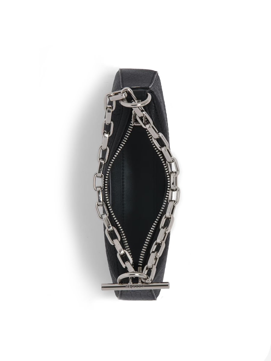 Alexander Mcqueen Mini T-buckle Clutch Bag In Multi