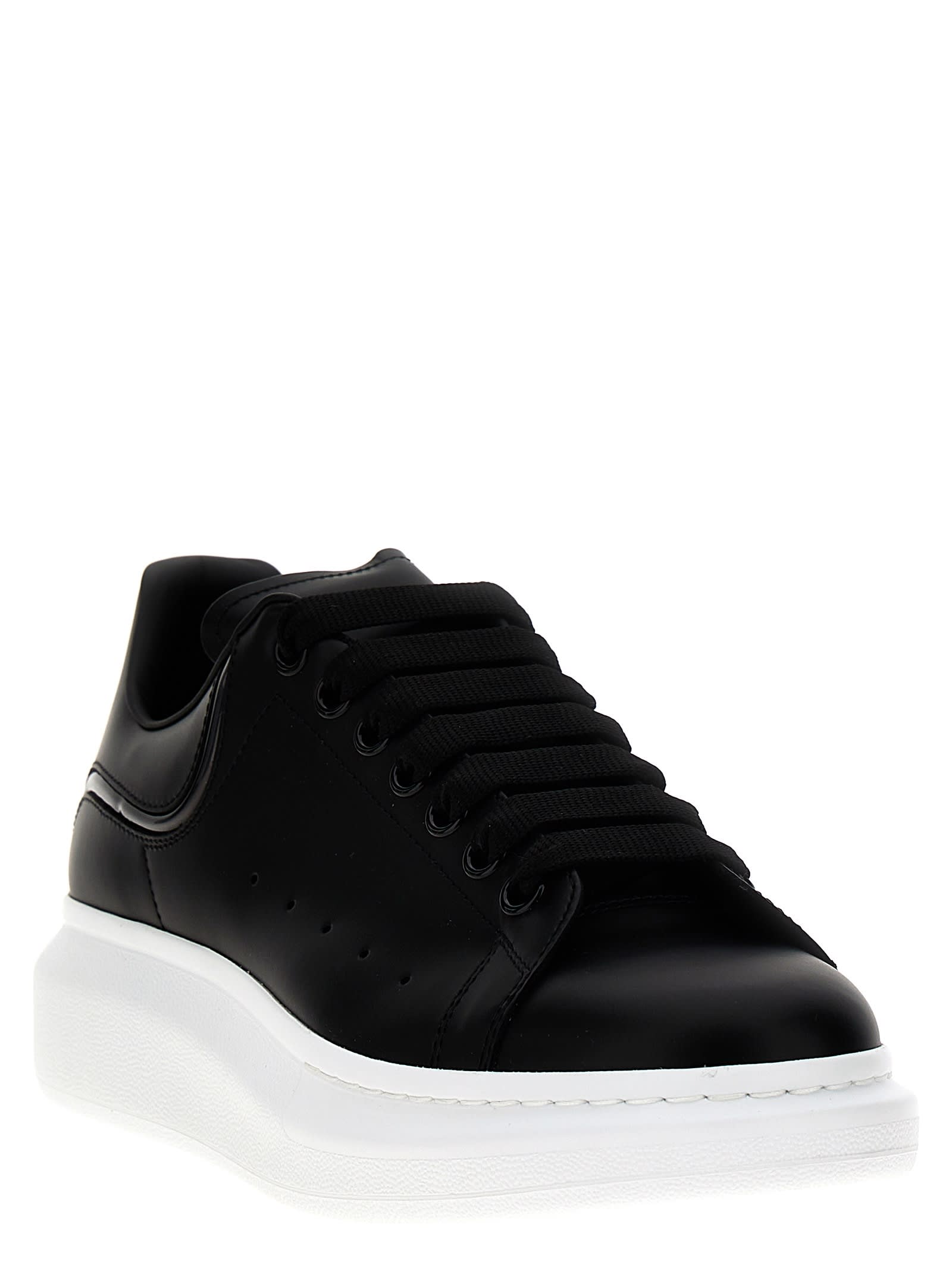 Shop Alexander Mcqueen Larry Sneakers In Black