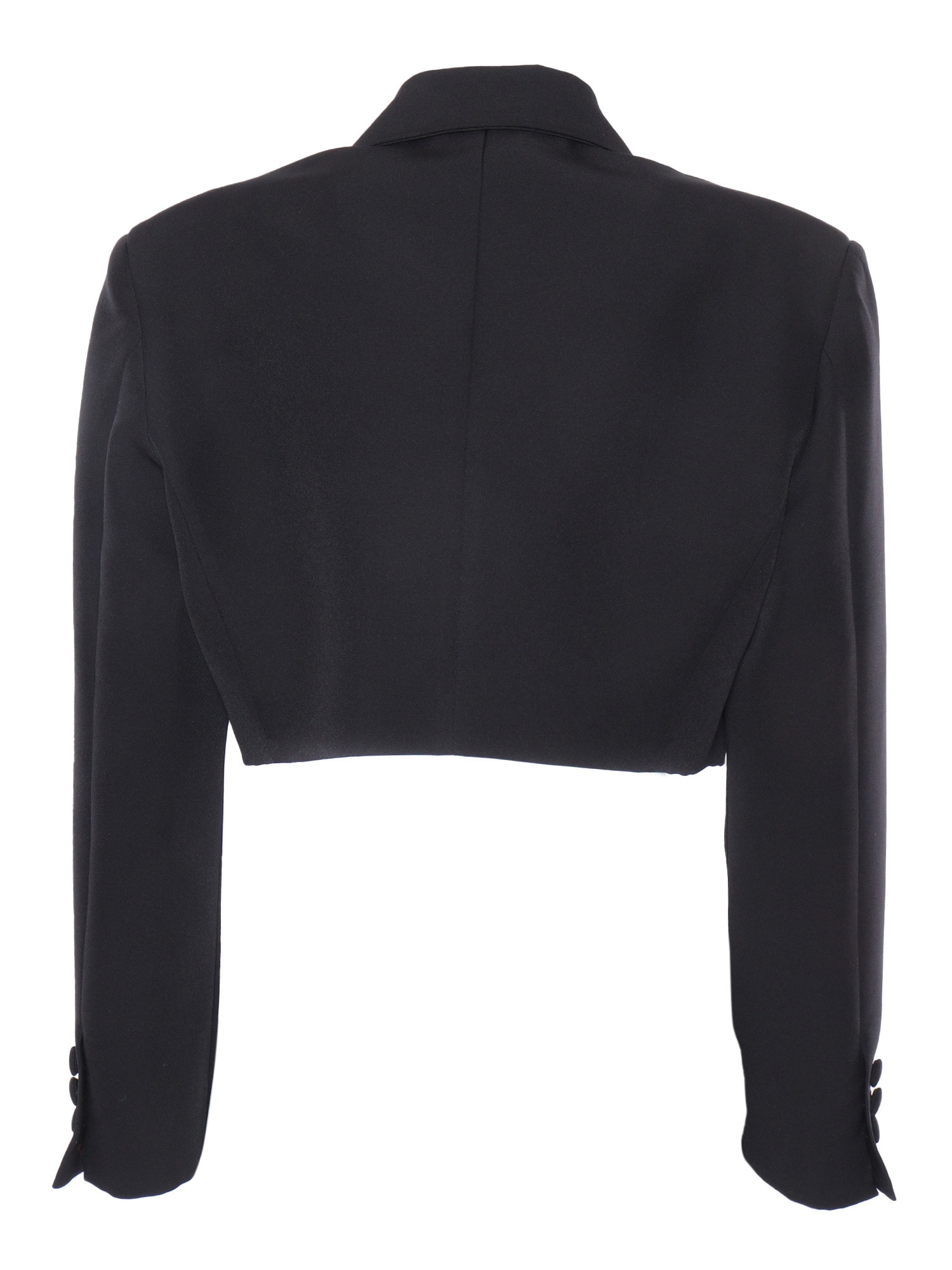 Ermanno Ermanno Scervino Short Blazer In Black