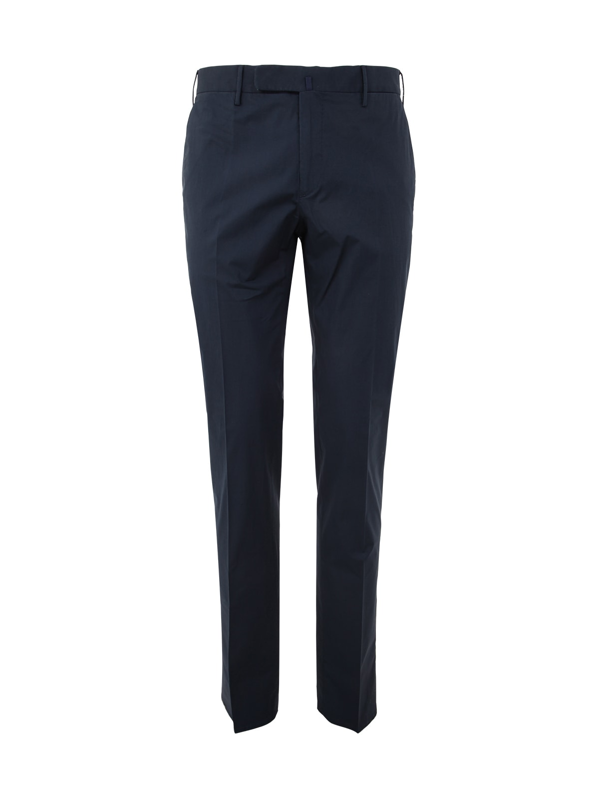 Incotex Venezia 1951 Summer Popeline Slim Fit Trousers In Blue