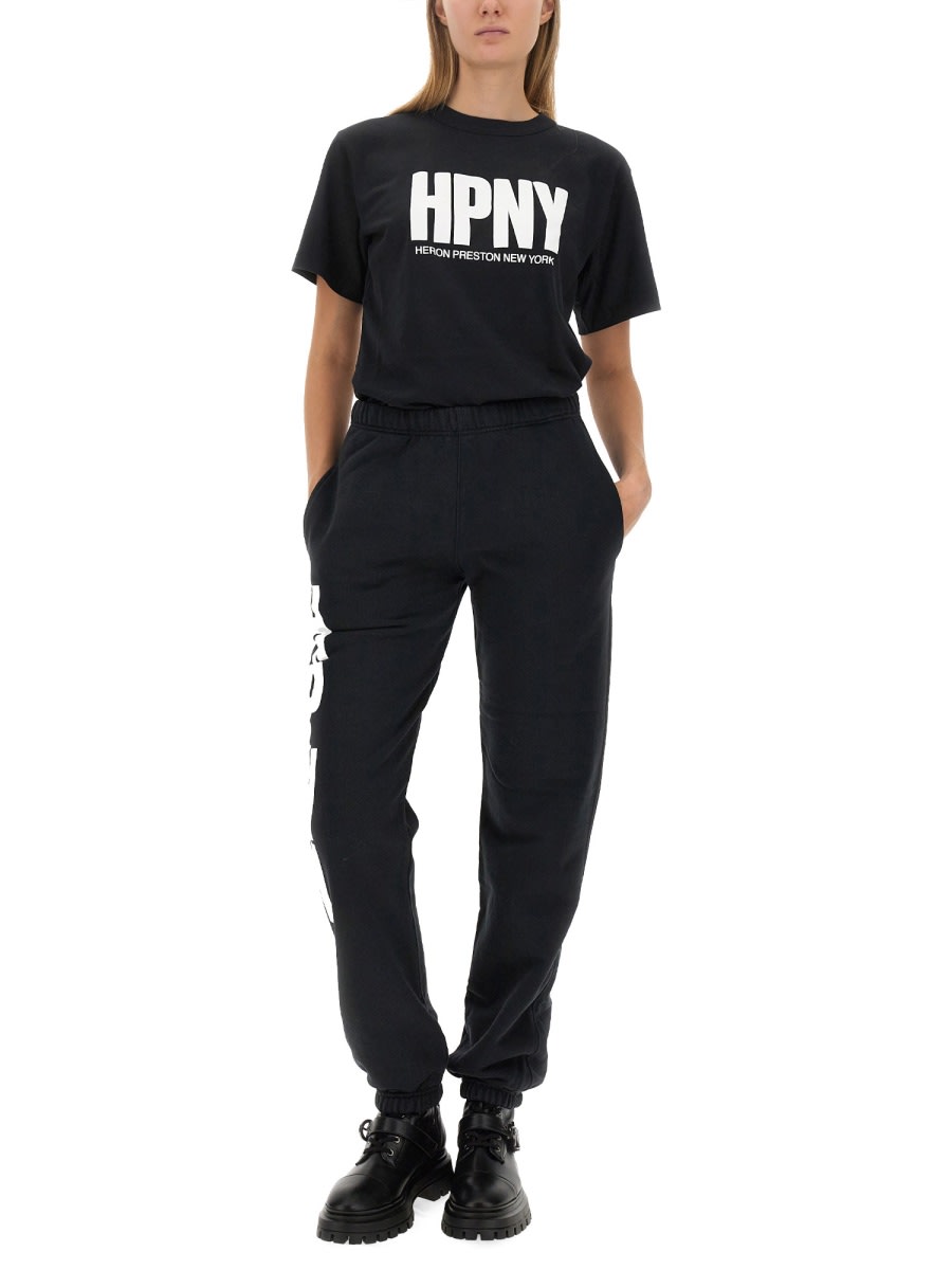 Shop Heron Preston Jogging Pants In Black