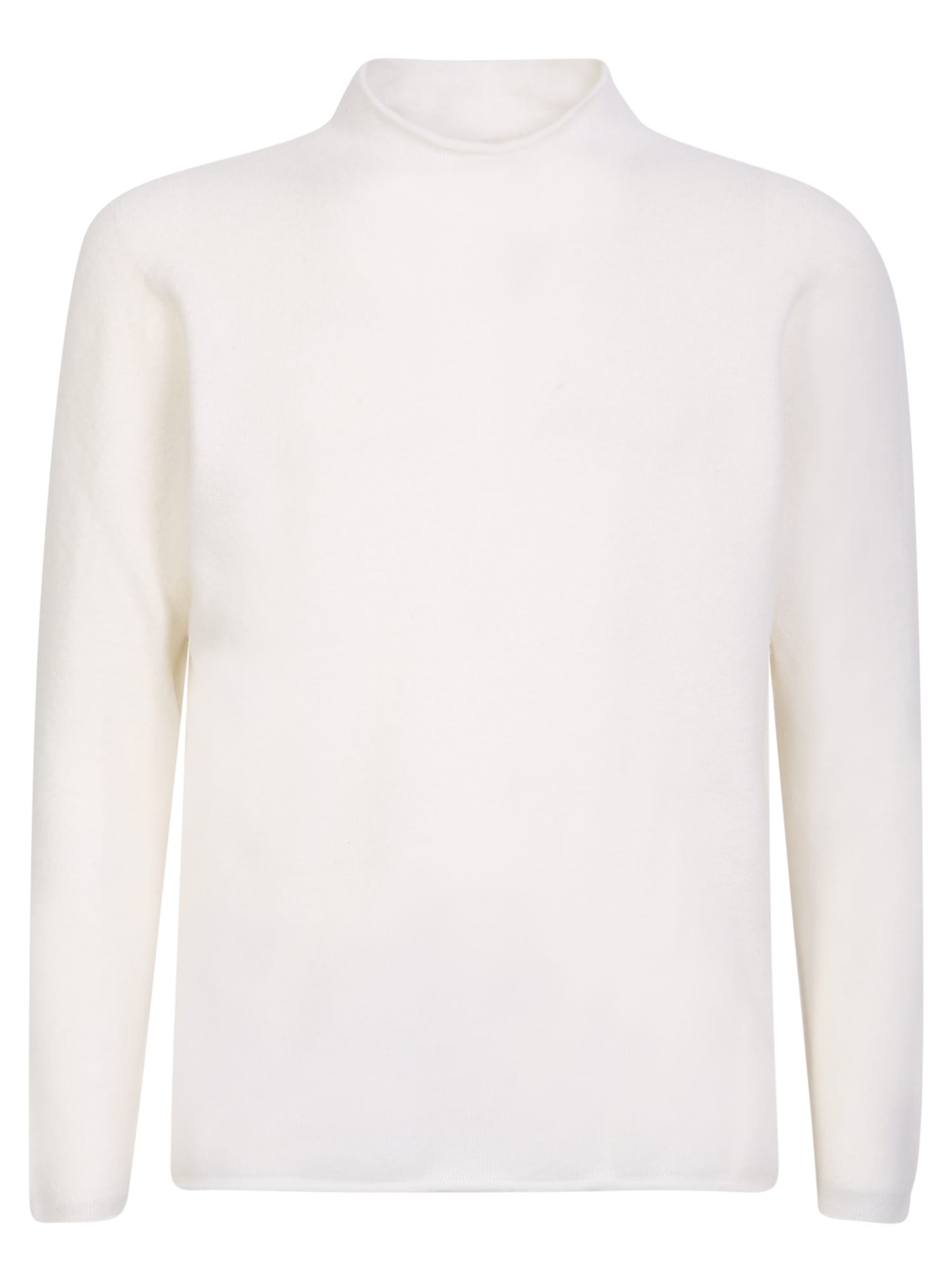 Original Vintage High-neck White Sweater