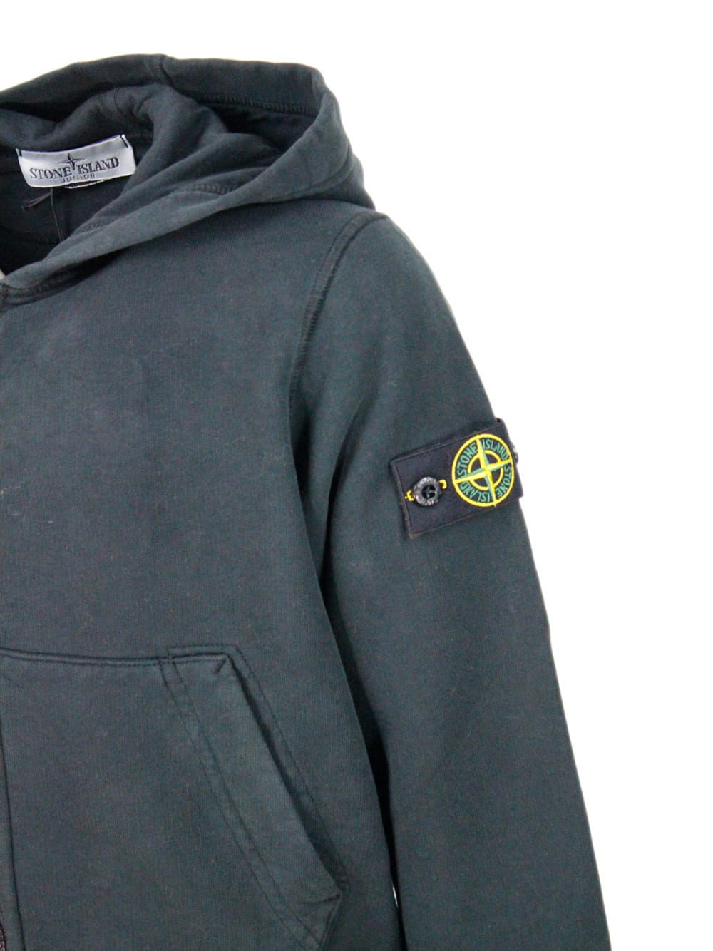 Shop Stone Island Sweater In Black