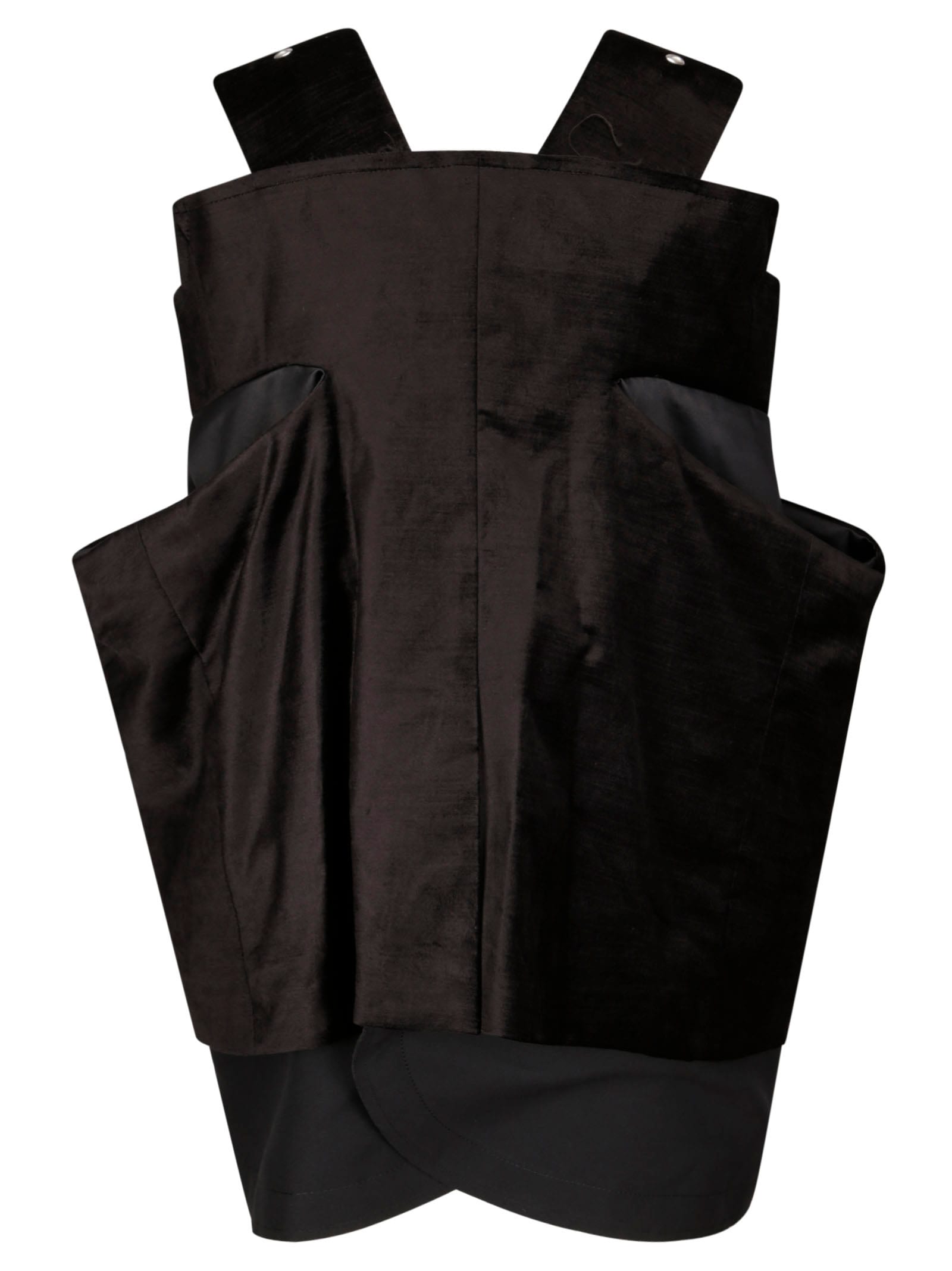 Shop Comme Des Garçons Ladies Jacket In Black X Black