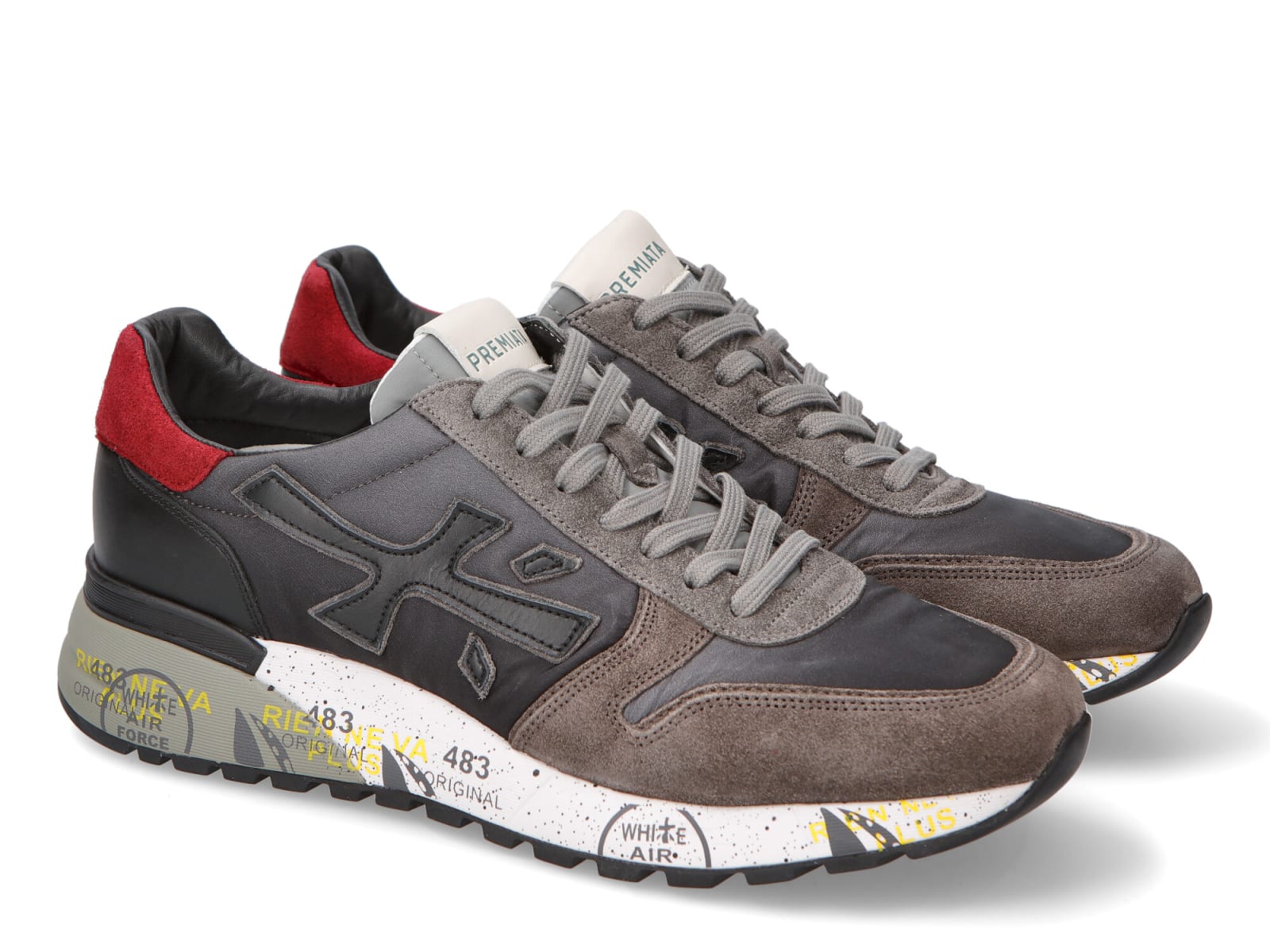 Shop Premiata Mick In Grey