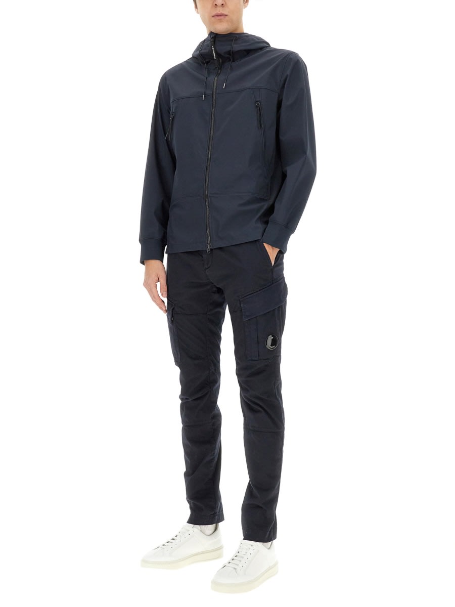 C.p. Company C.p.company Outerwear Jacket In Blue
