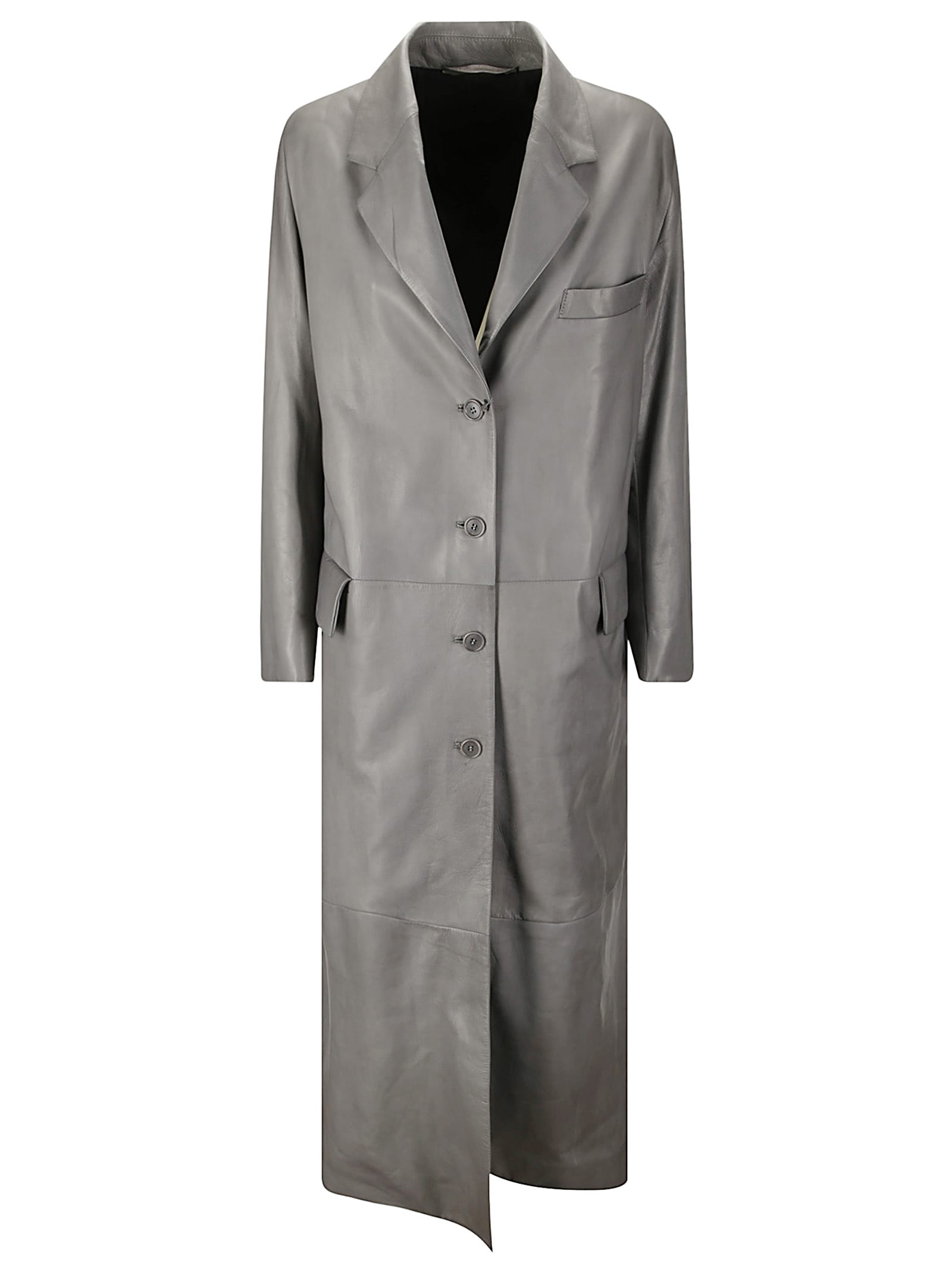 SALVATORE SANTORO SINGLE-BREASTED TRENCH COAT 