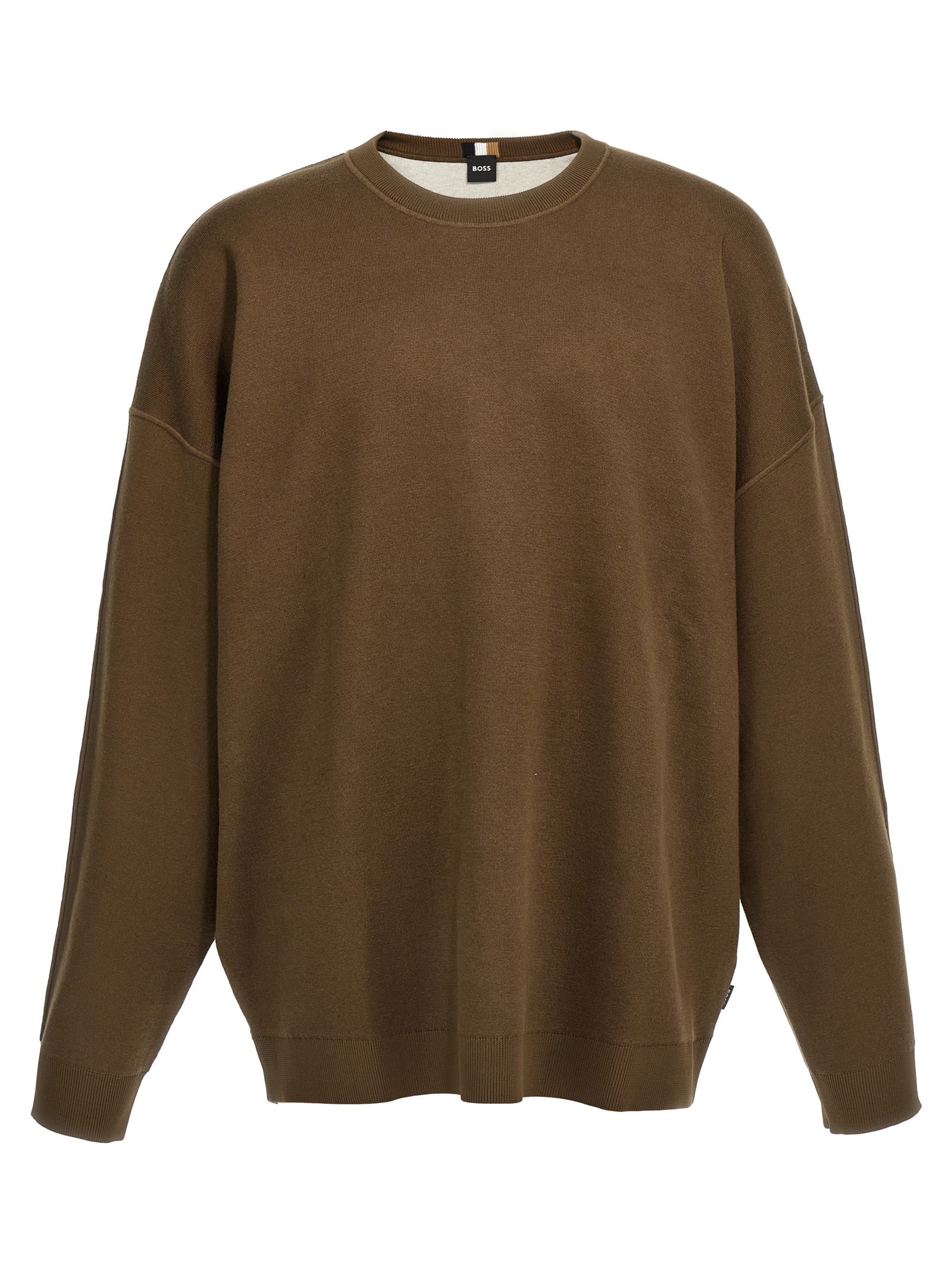 Shop Hugo Boss H-daero Sweater In Brown