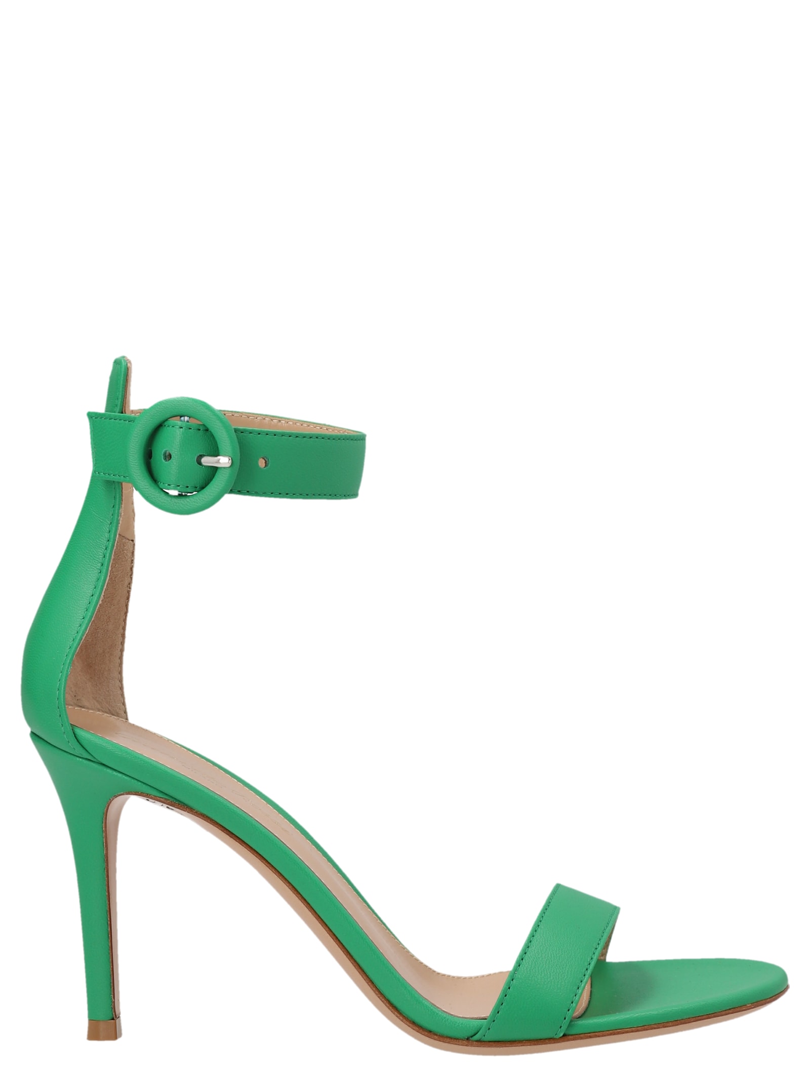 Shop Gianvito Rossi Portofino Sandals In Green