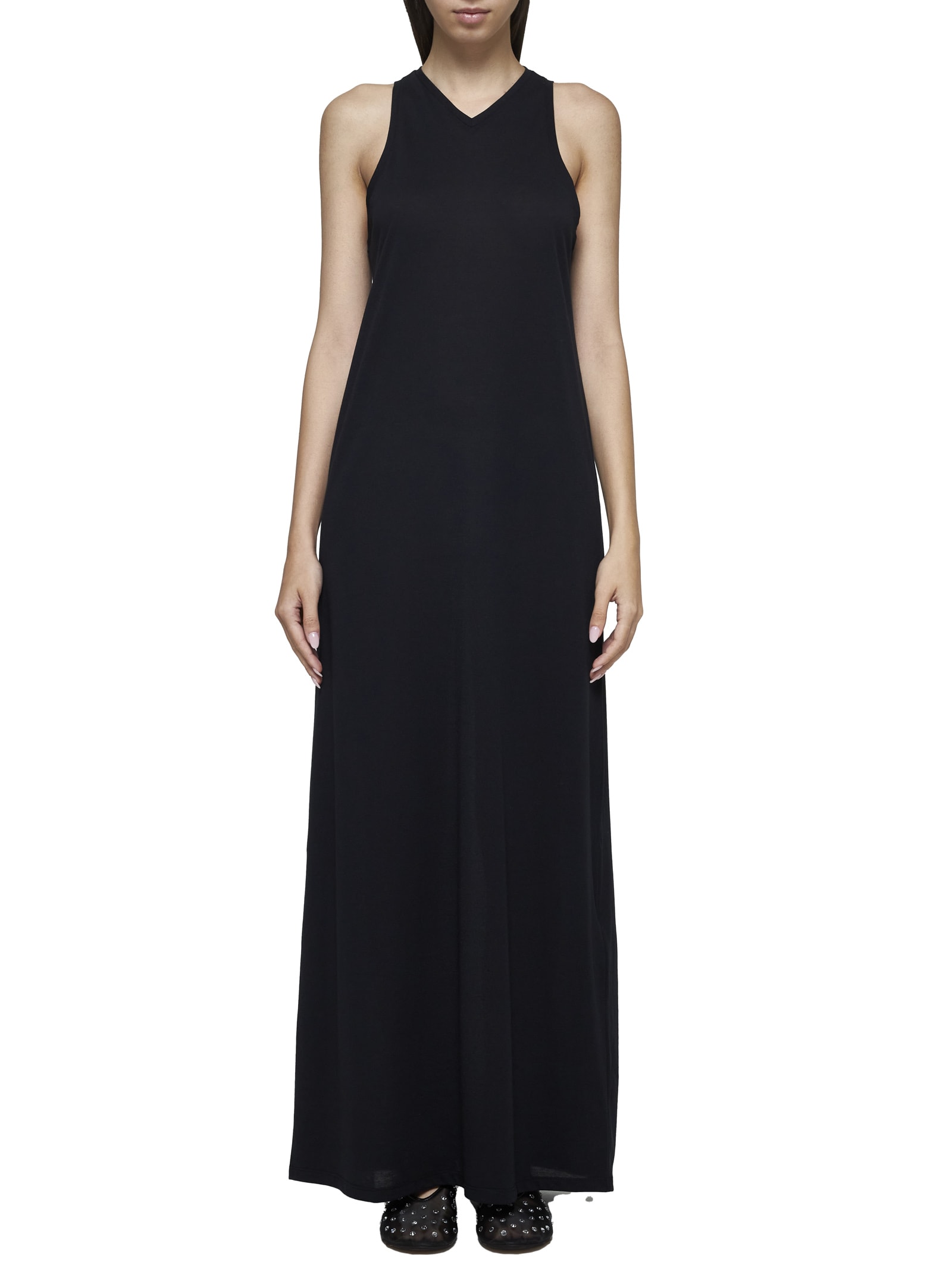 Shop Khaite Dress In Black