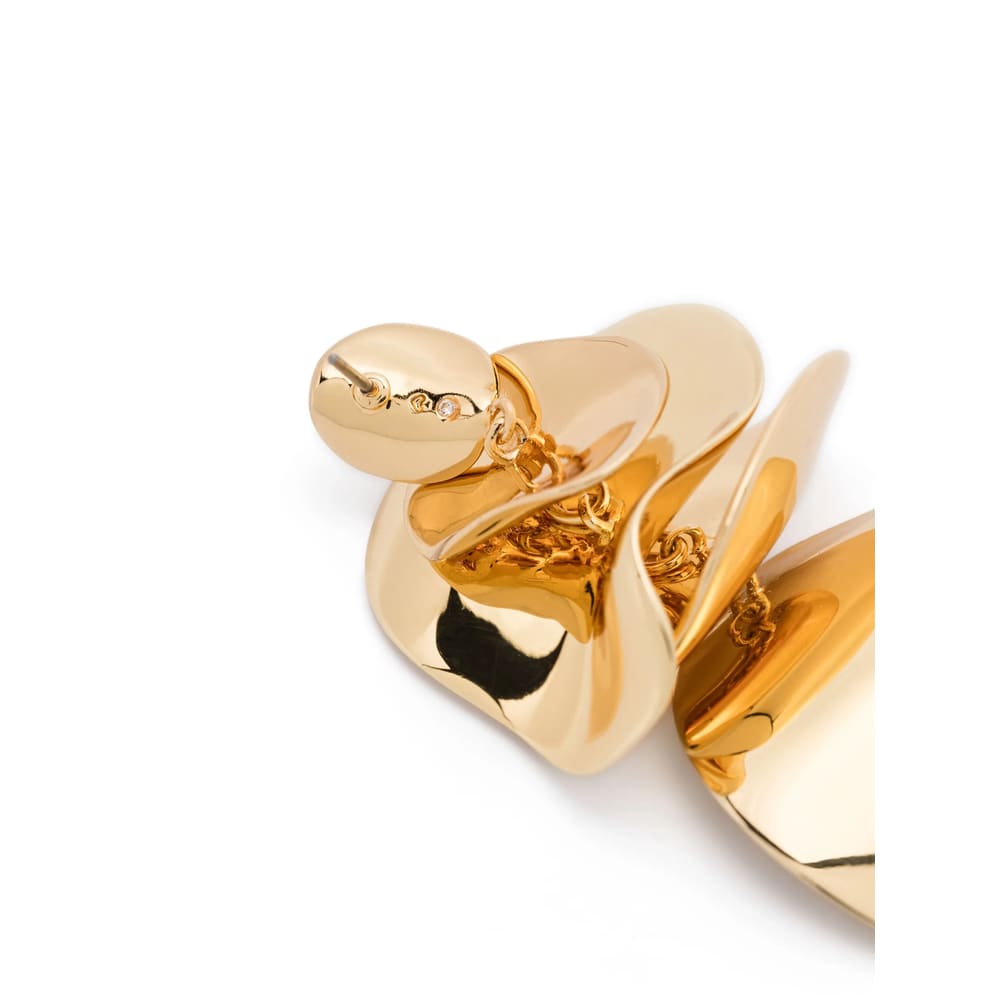 Kate Spade New York Snack Time Potato Chip Statement Drop Earrings In Gold