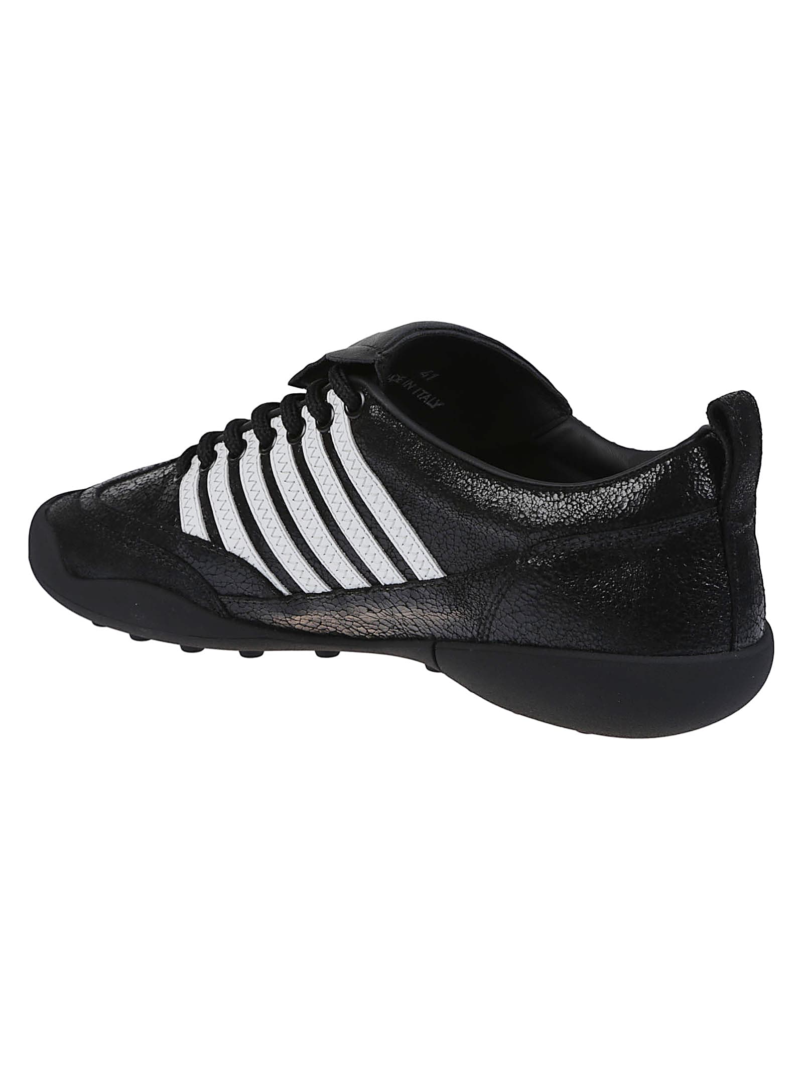 Dsquared2 Soccer Lace-up Low Top Sneakers In Multi