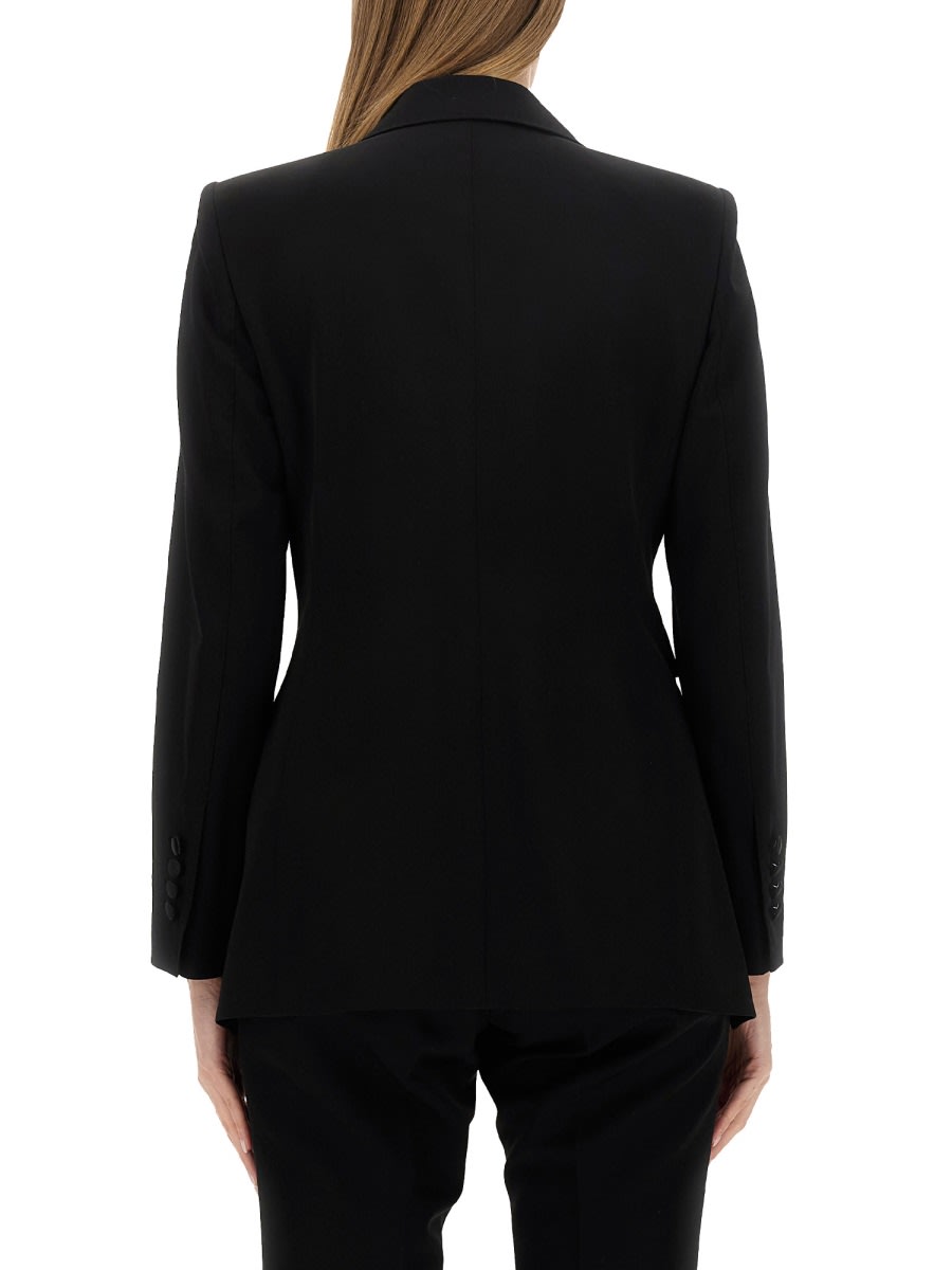 Shop Dolce & Gabbana Double-breasted Jacket In Black