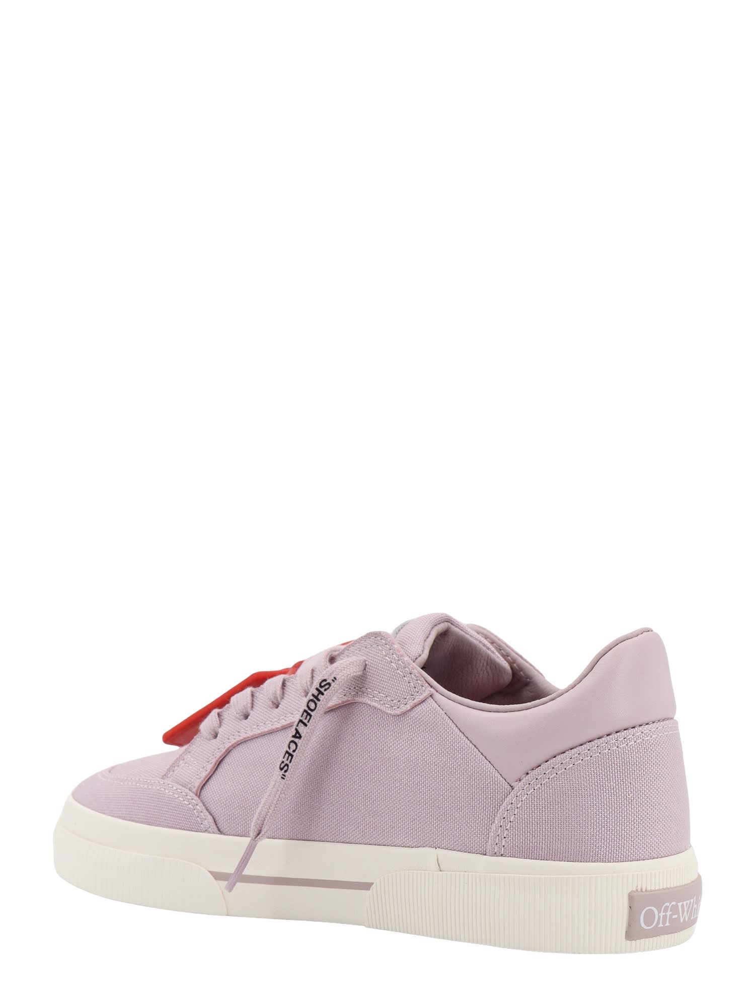 Shop Off-white New Low Vulcanized Sneakers In Purple