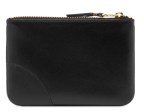 Comme Des Garçons Wallet Classic Line In Black