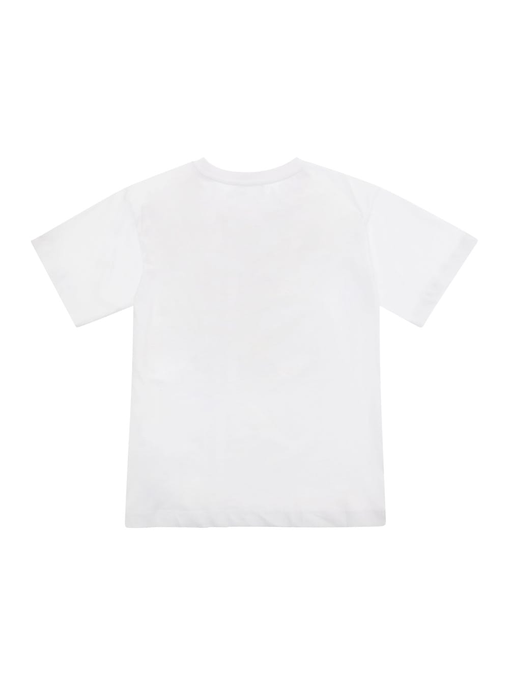 Shop Moschino Maxi T-shirt In White