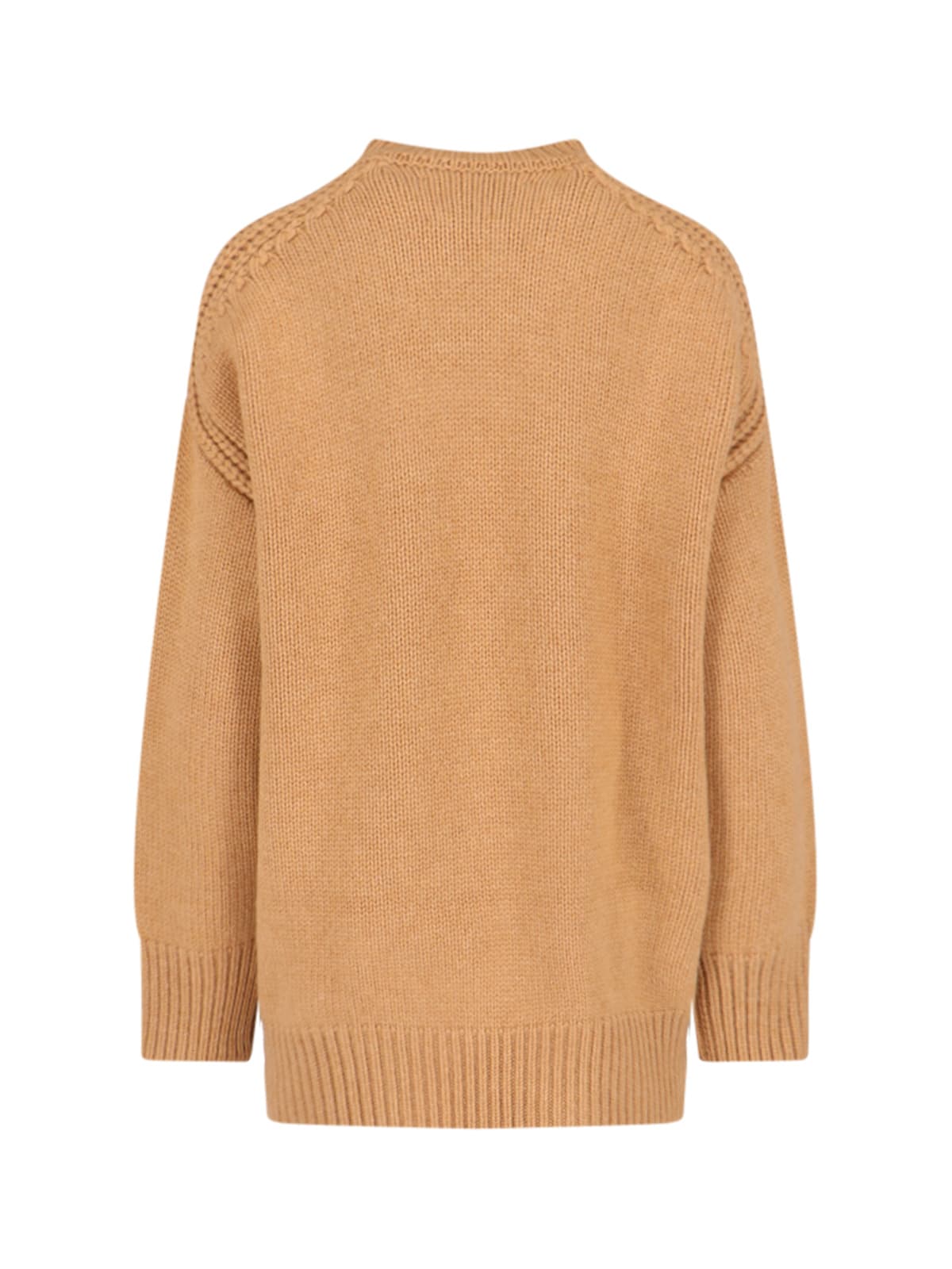 Shop Sa Su Phi Cashmere Sweater In Brown