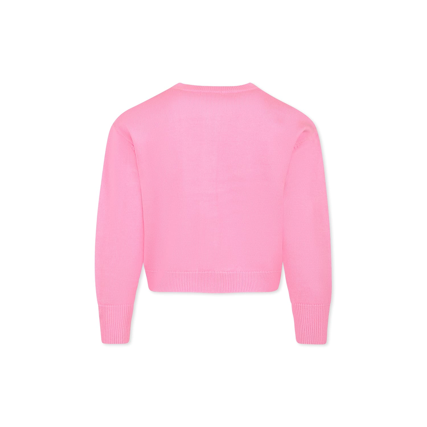 Shop Billieblush Pink Cardigan For Girl With Logo