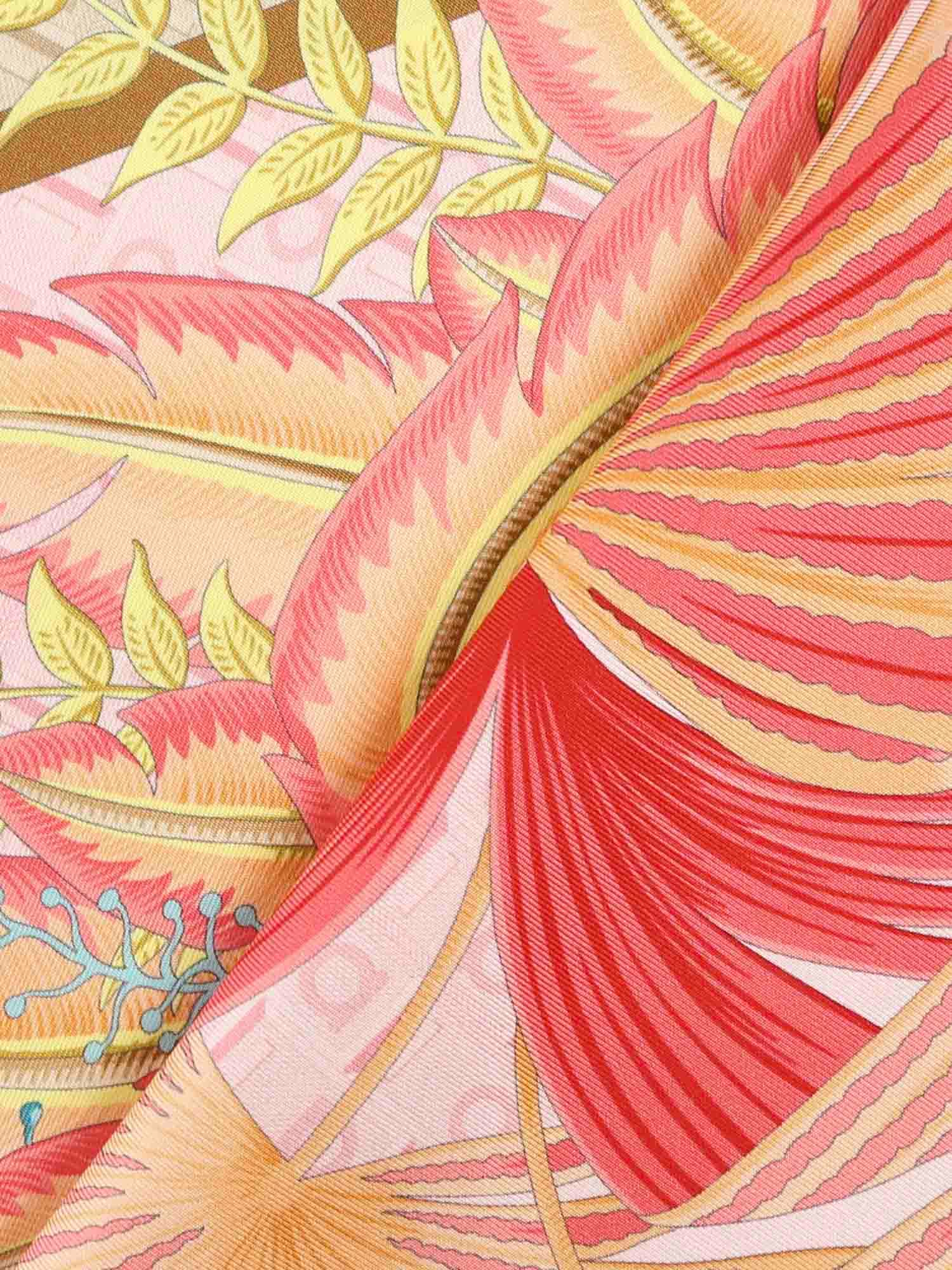 Ferragamo Silk Scarf With Print In Multi