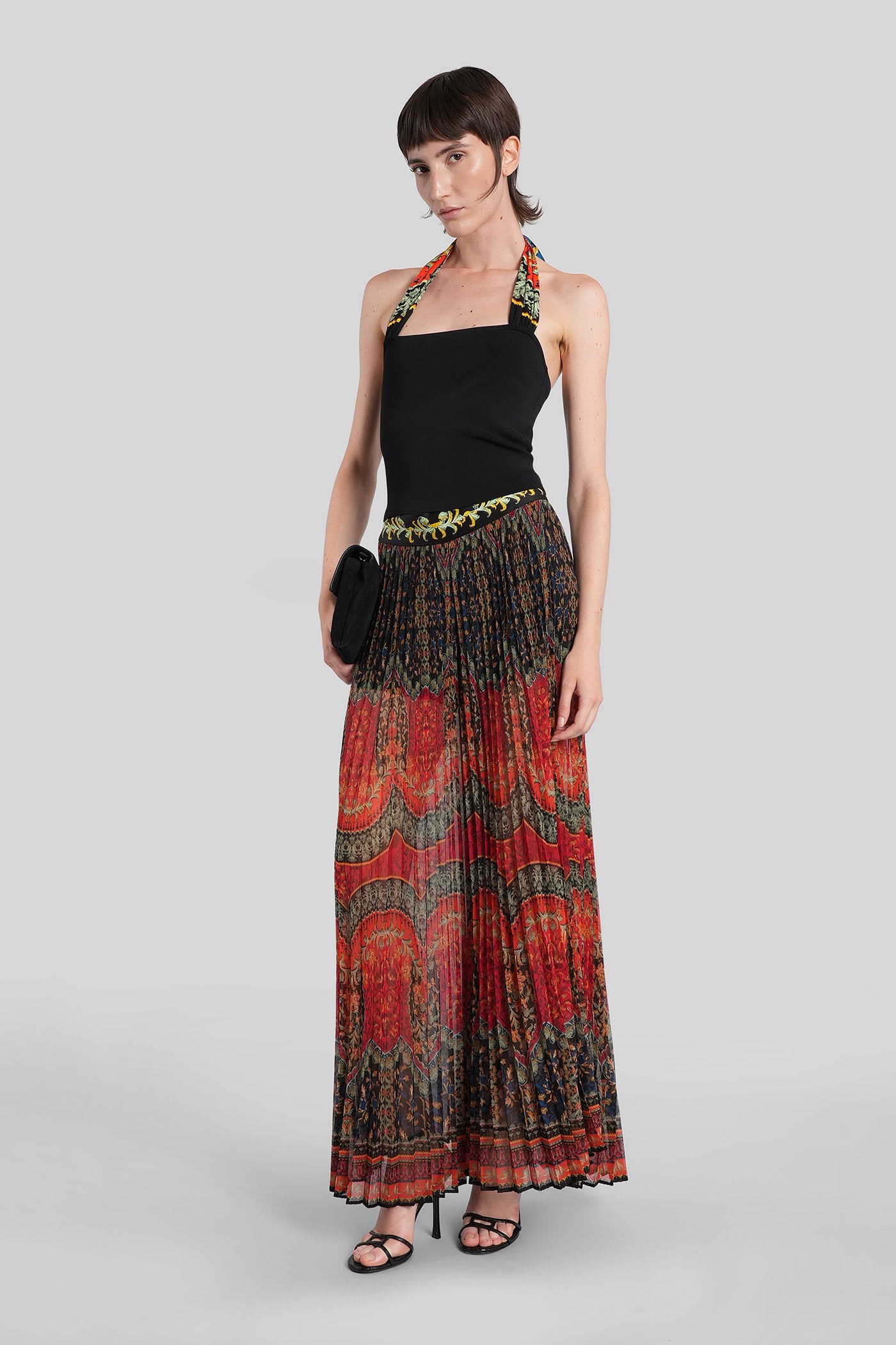 Alice And Olivia Copen Pants In Multicolor Polyester In Multi