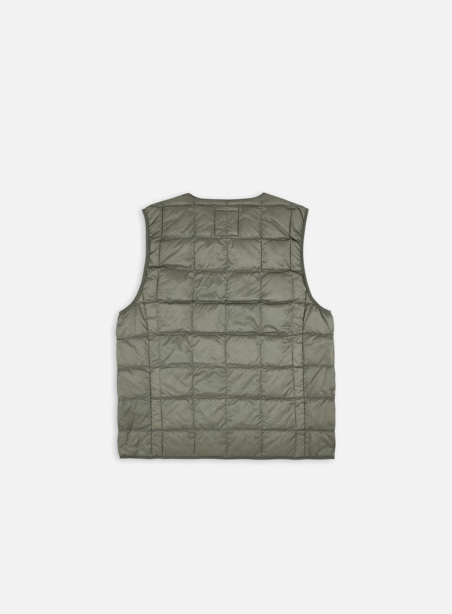 Shop Gramicci Inner Down Vest In Stone Grey