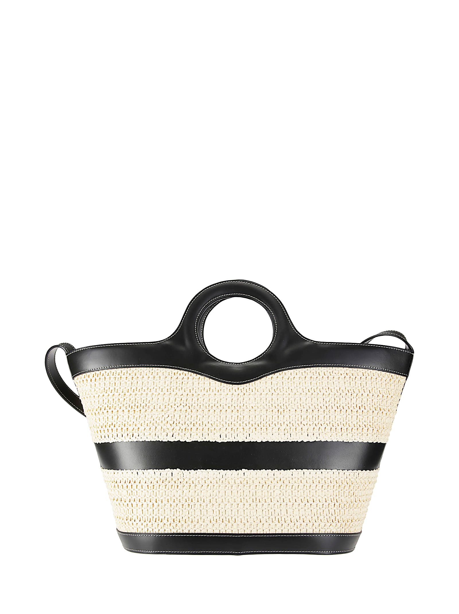 Hereu Tote Bag Woven Two Flat Handles