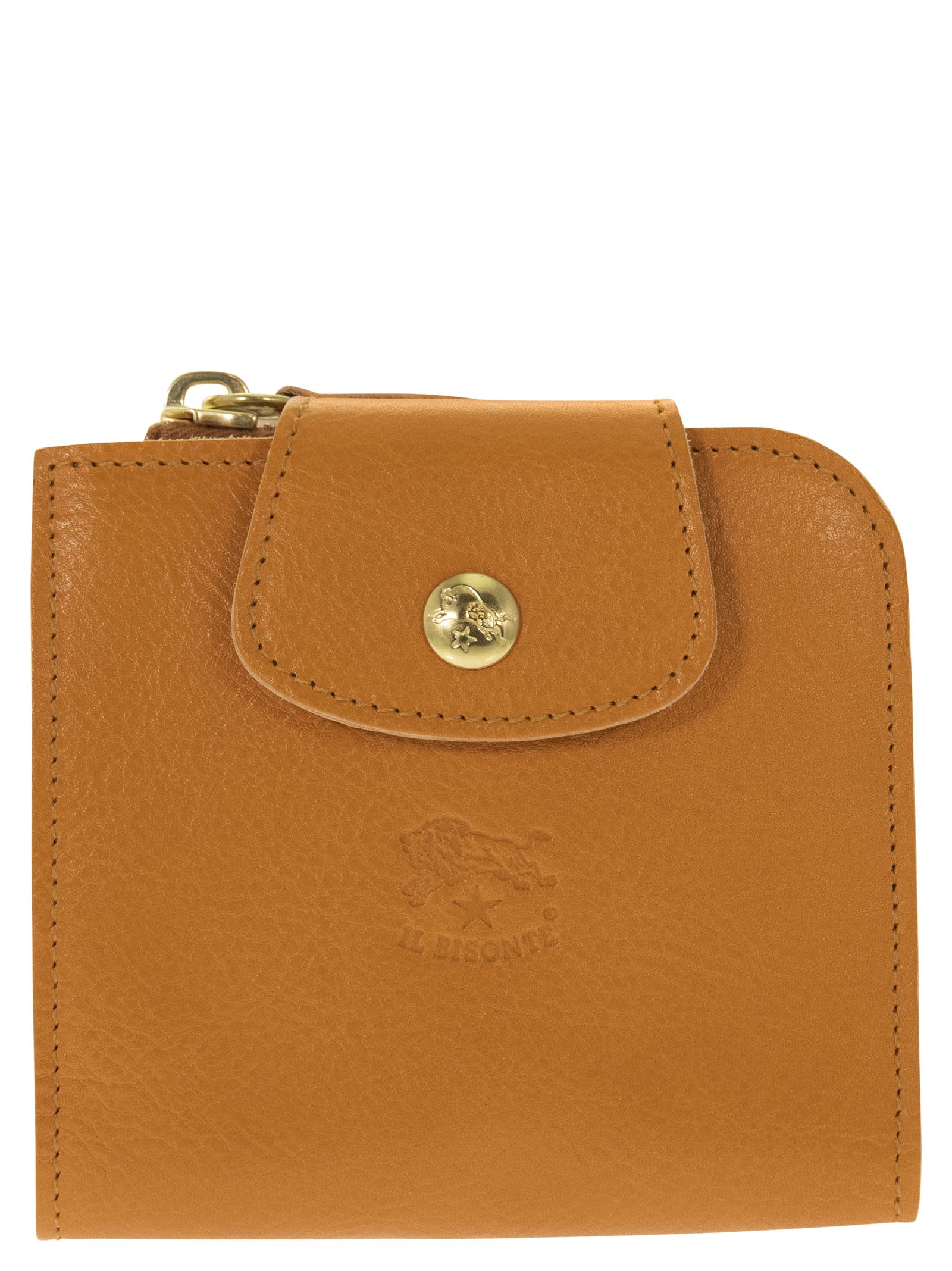 Il Bisonte Medium Acero - Medium Leather Wallet