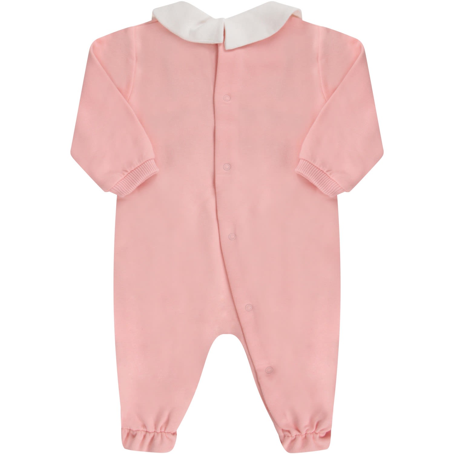 moschino baby grow pink